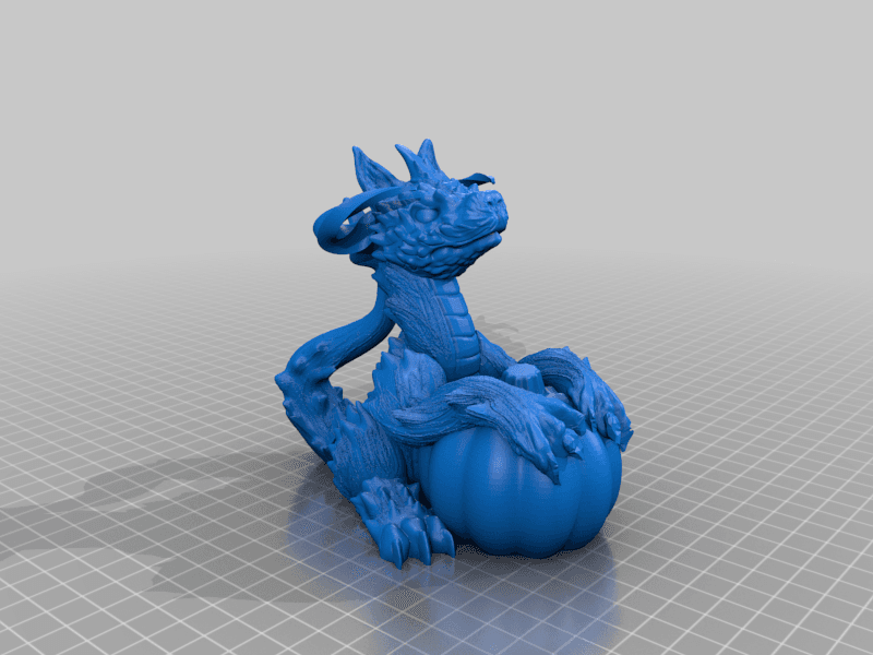 Halloween Baby Werewolf Dragon 3d model