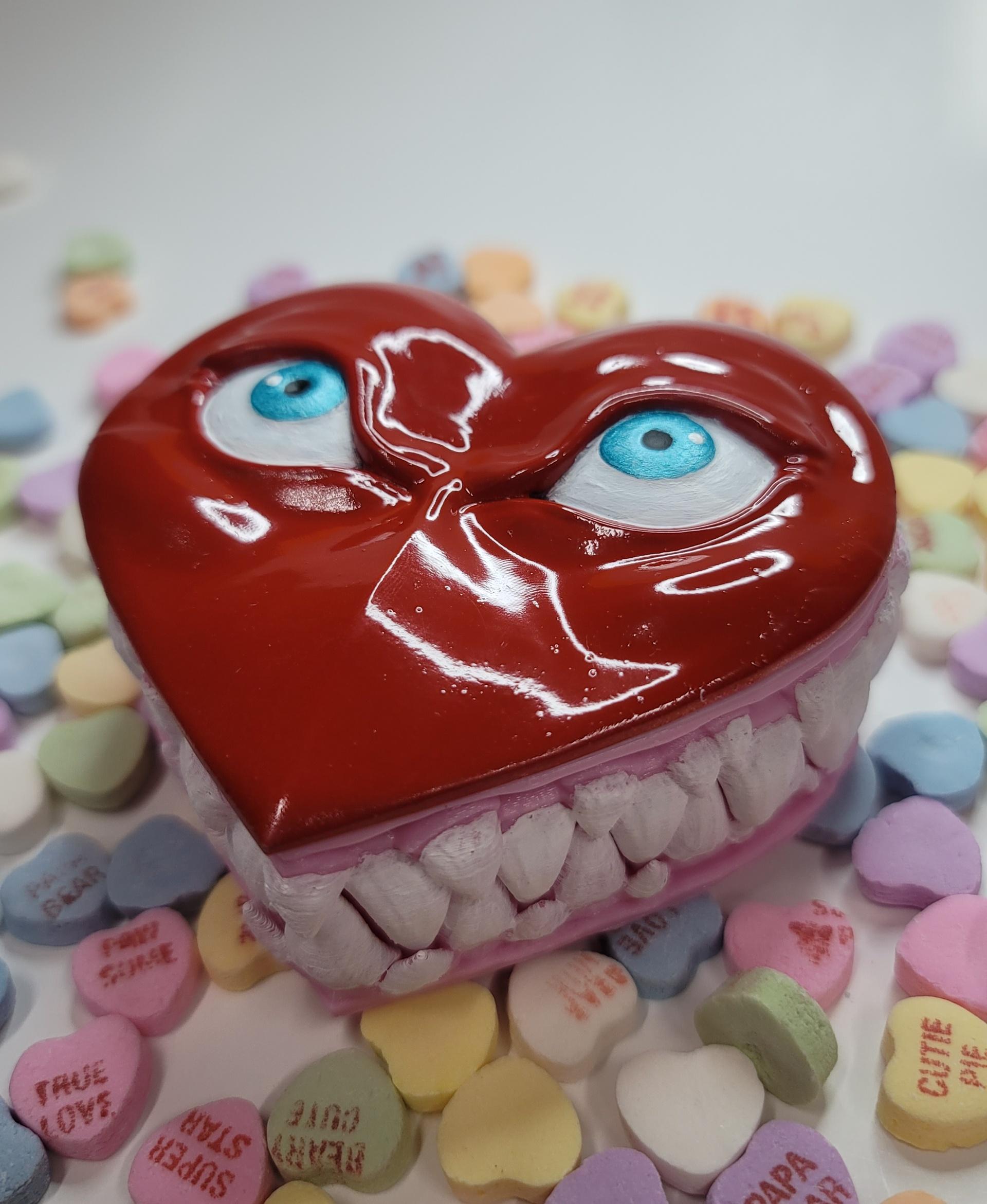 CANDY HEART MIMIC BOX 3d model