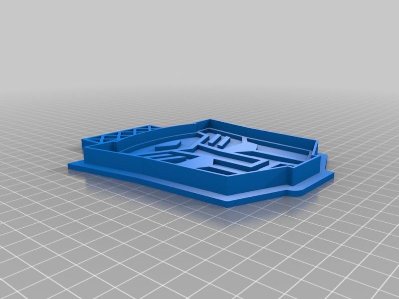 Transformers Autobot Cookie Cutter 3d model