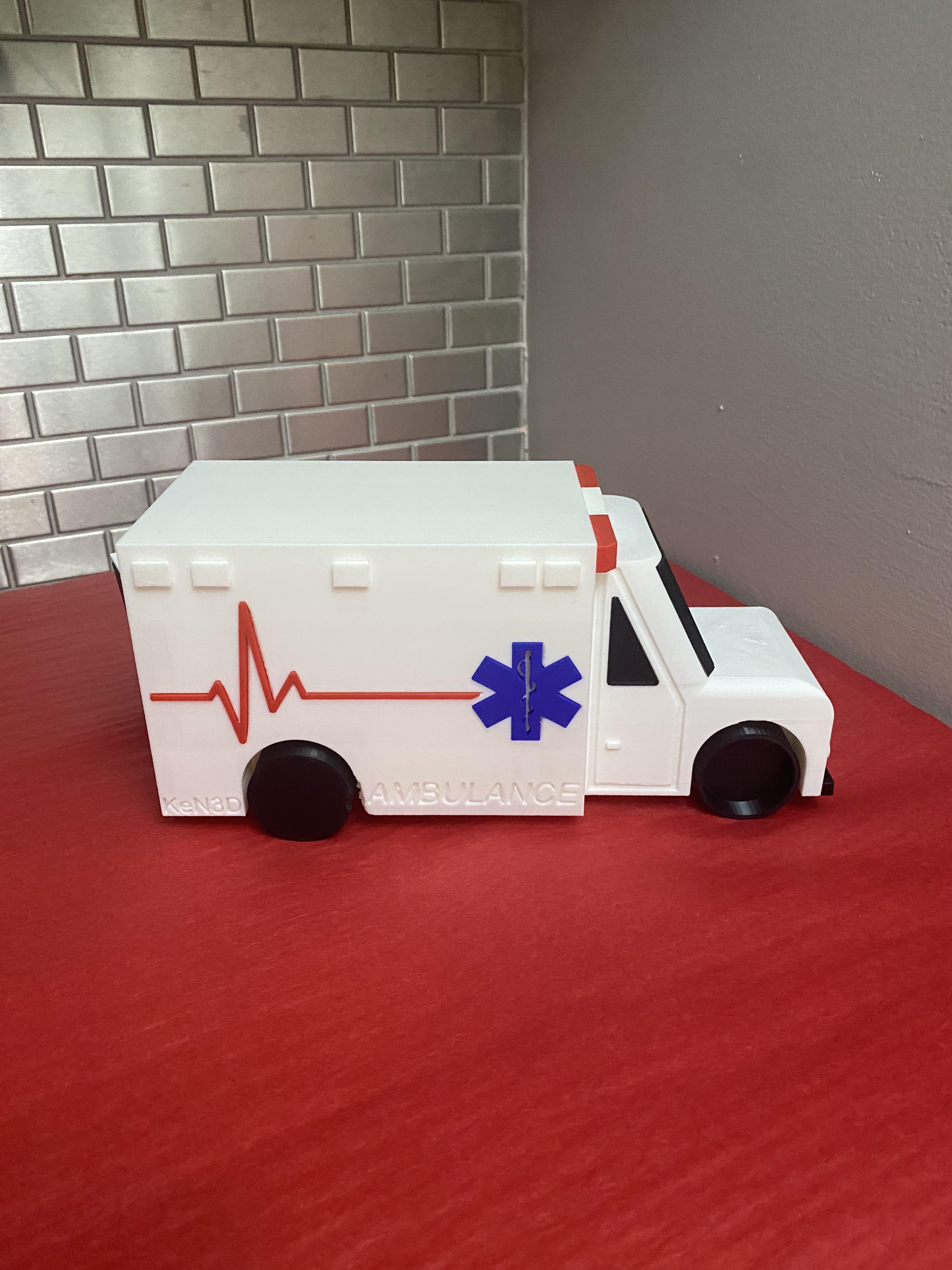 The Ambulance! 3d model