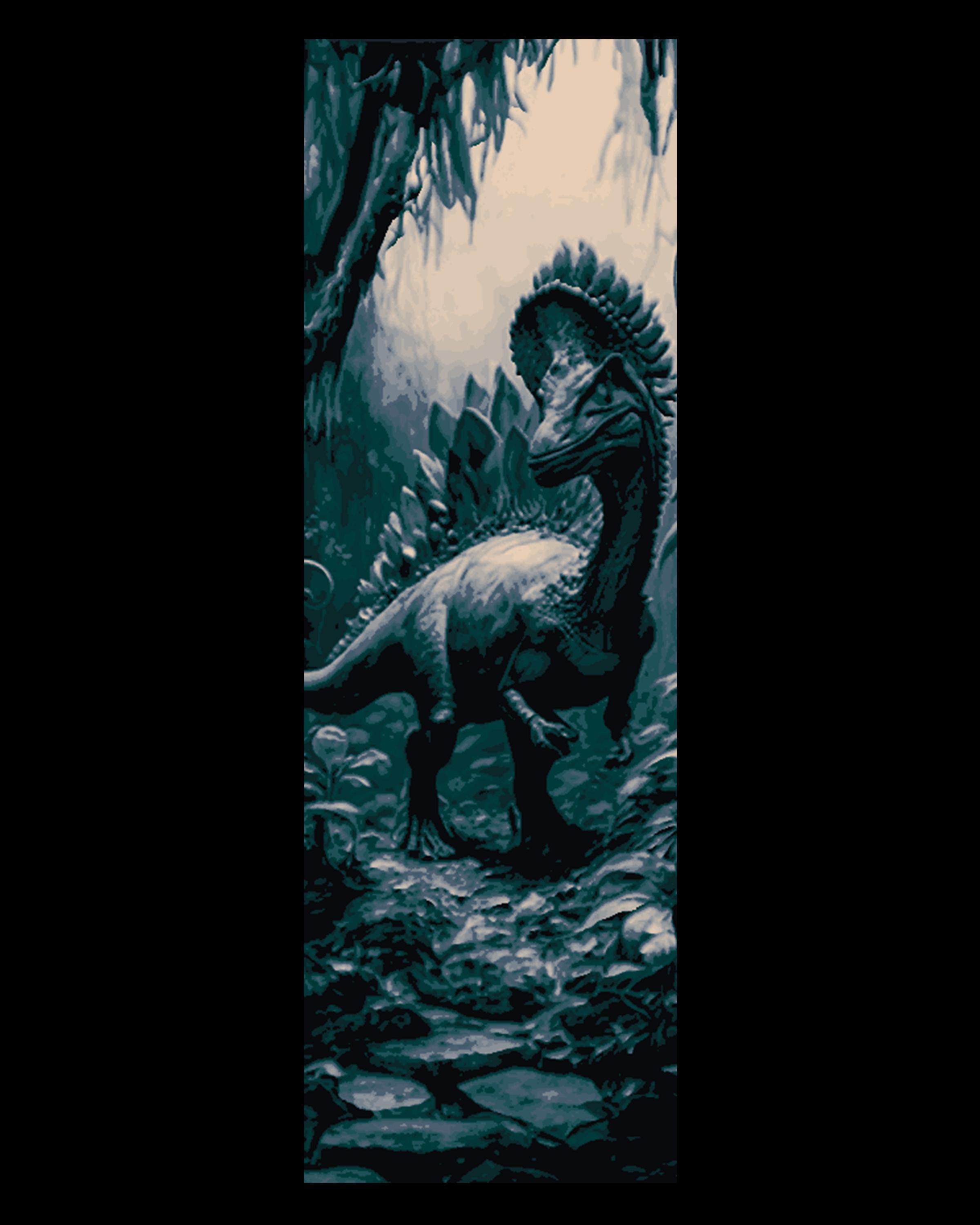 Time of the Dinosaurs - Set of 3 Bookmarks 3d model