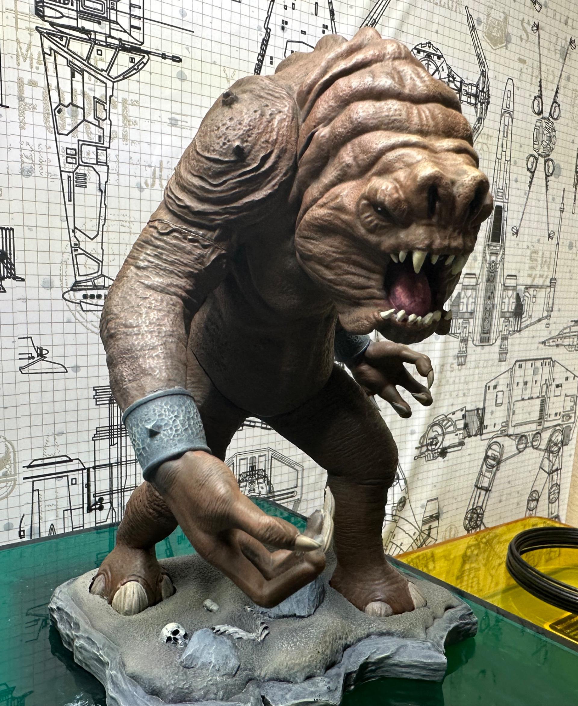 Rancor Figure (Pre-Supported) 3d model