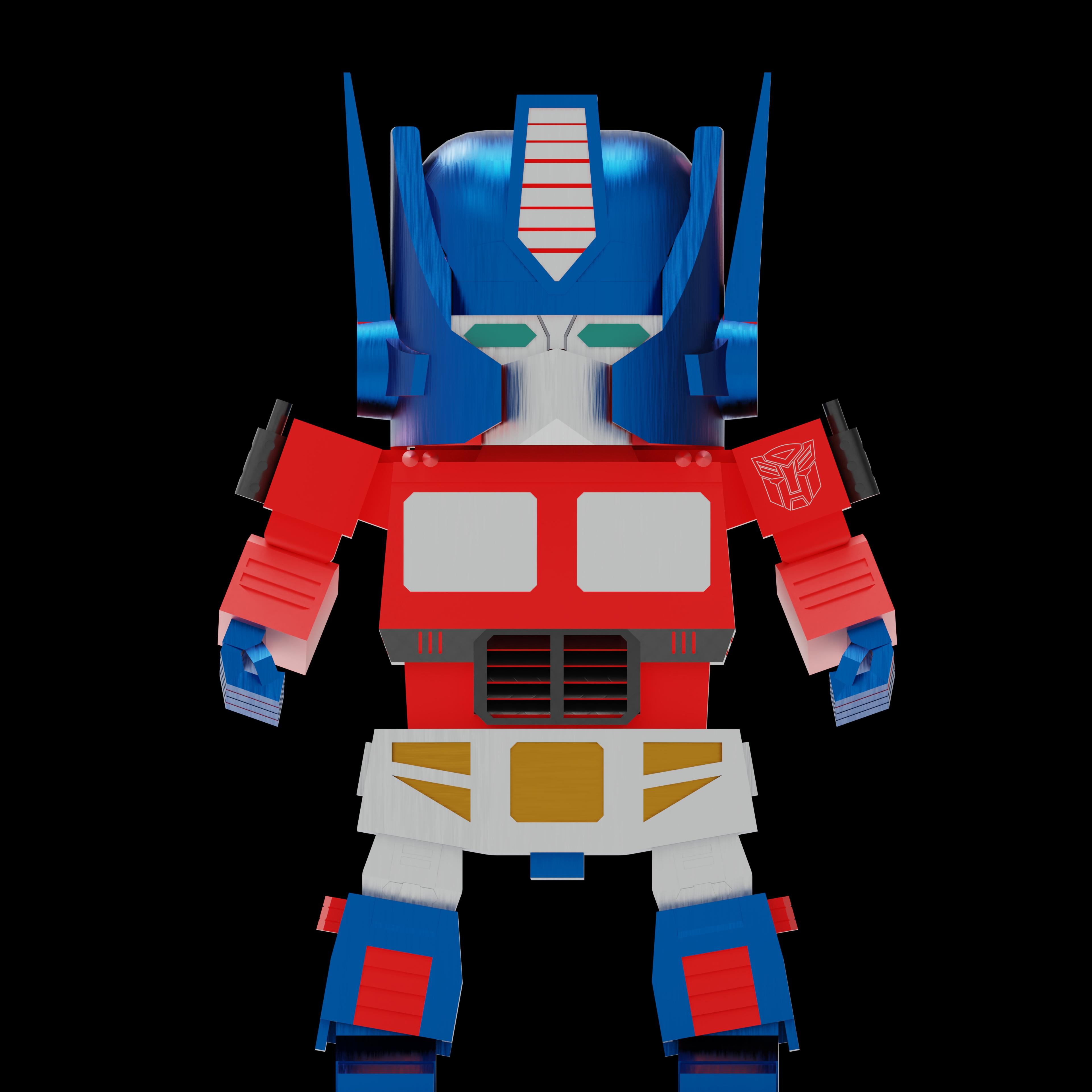 Mini Optimus Prime 3d model