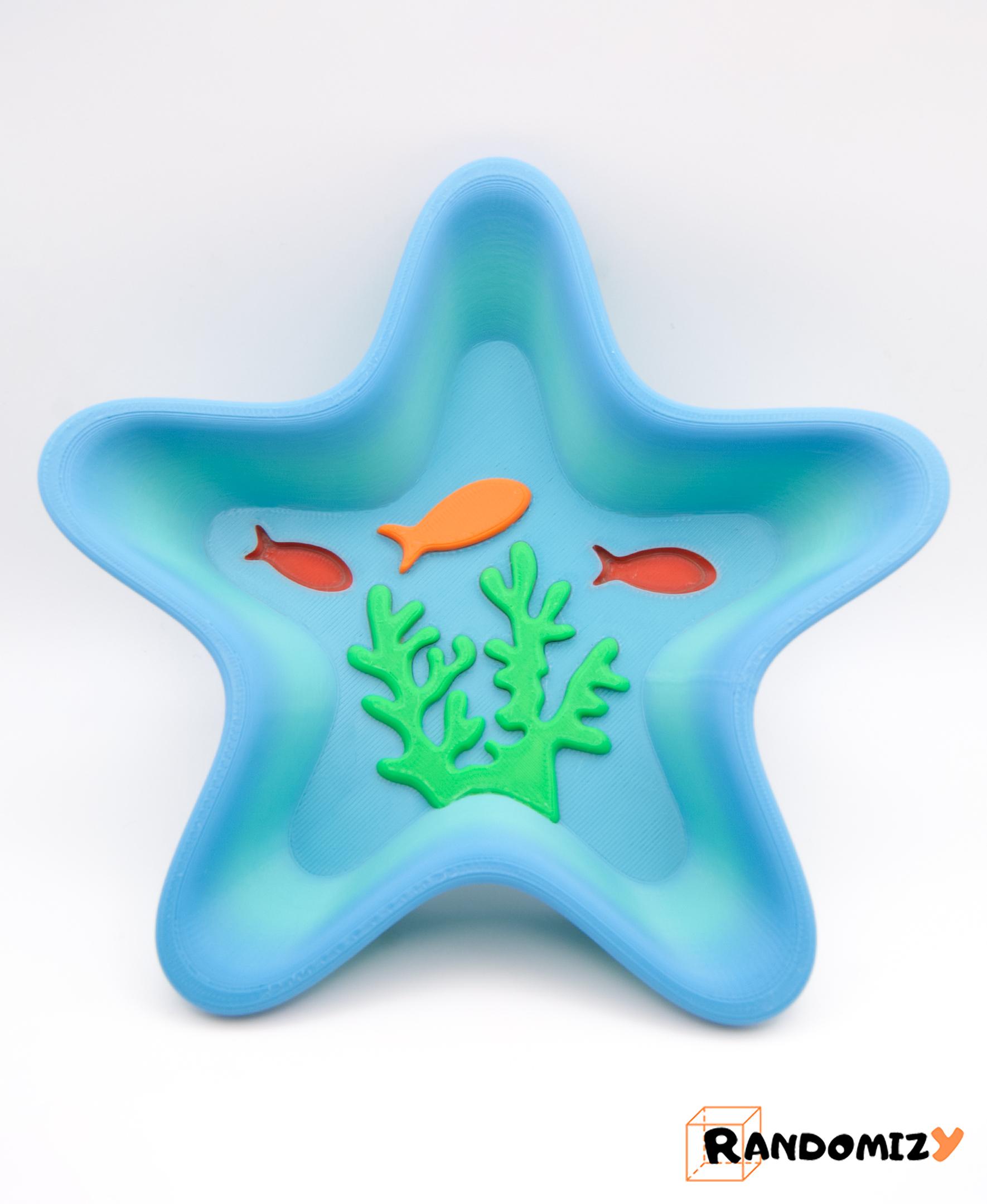 Starfish Bowl 3d model