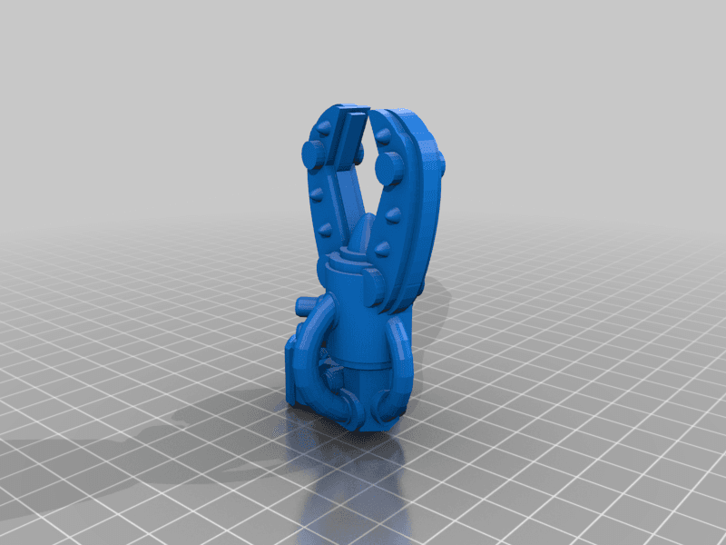 Mechanical Claw Arm Remix 3d model