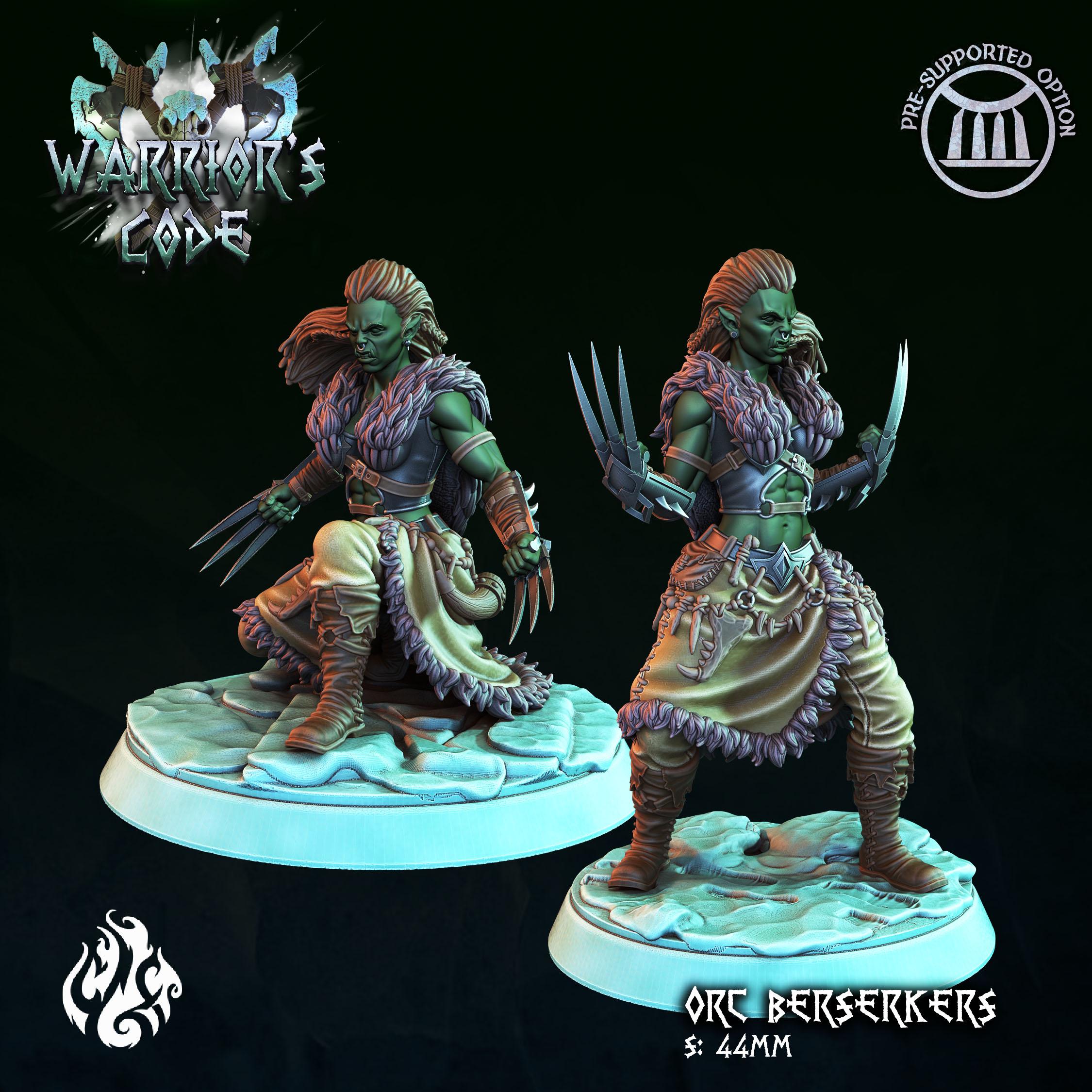 Orc Berserkers 3d model