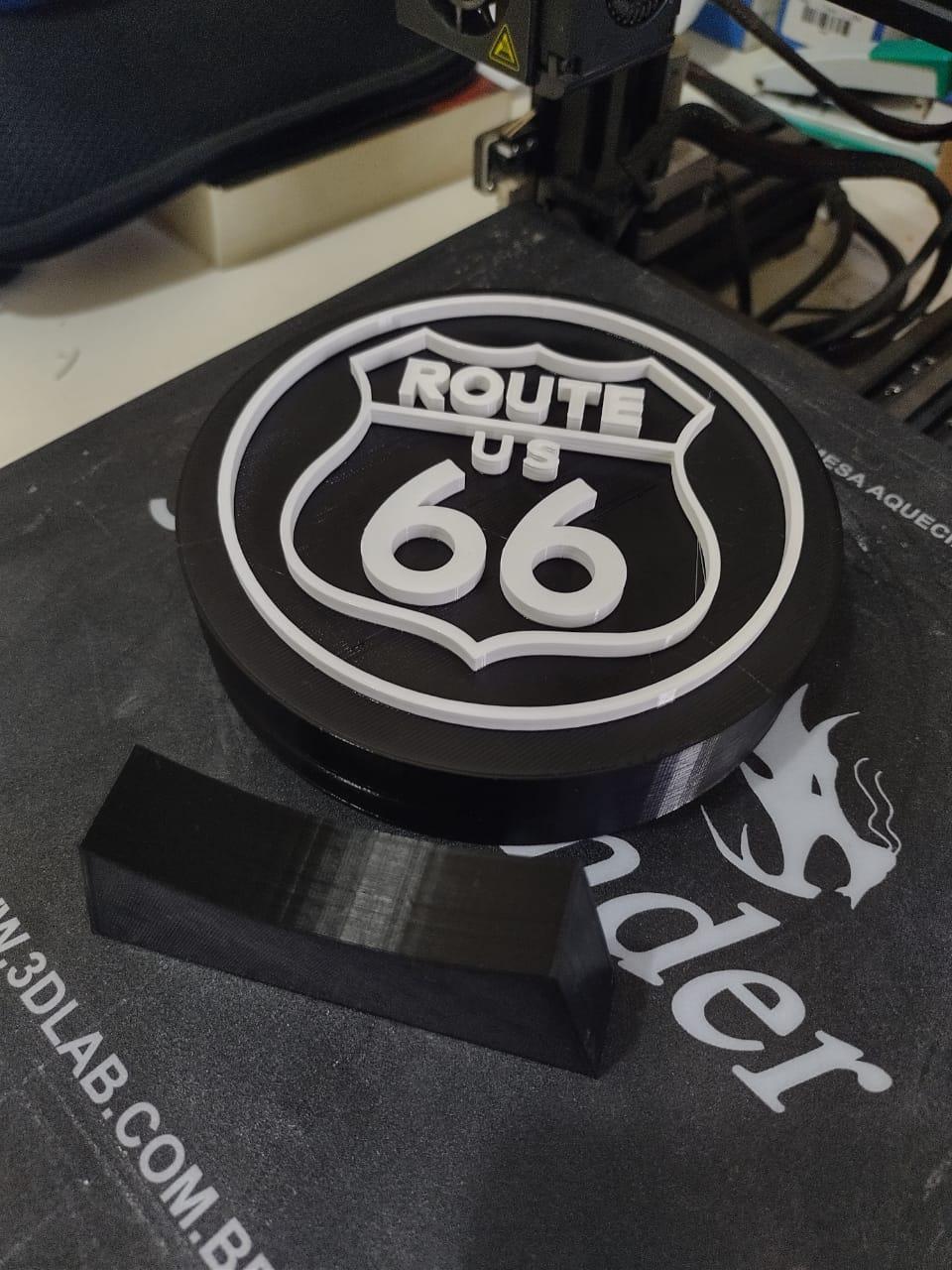 Route US 66.stl 3d model