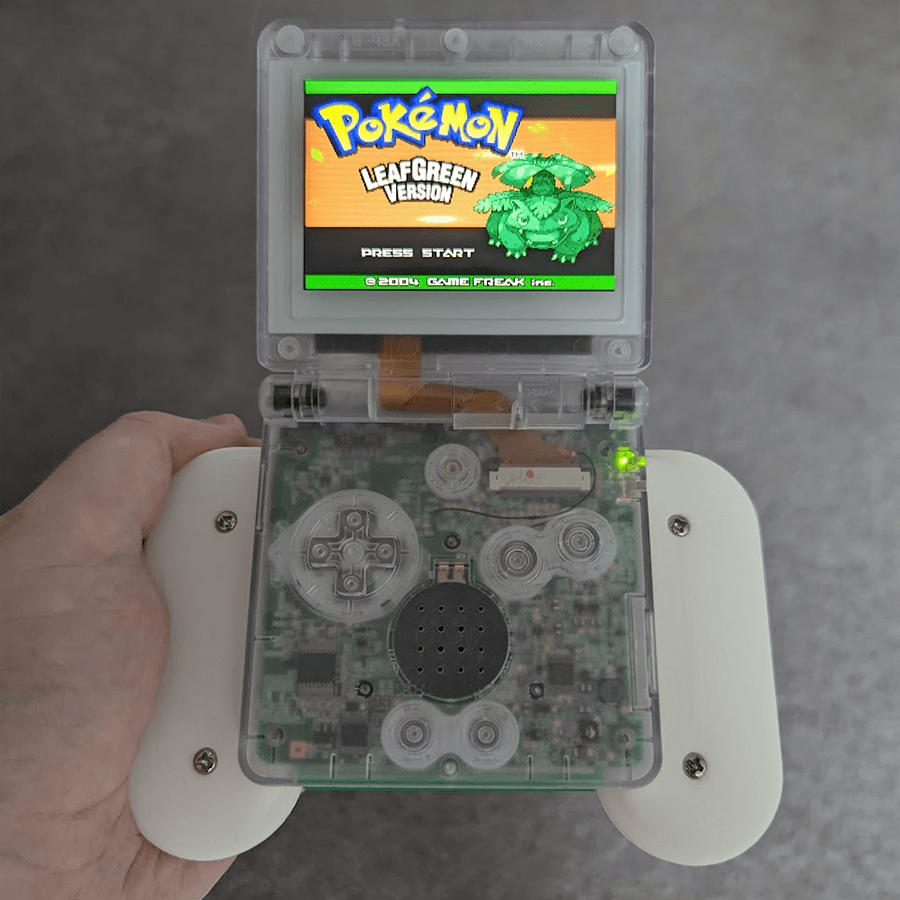 Minimal Game Boy Advance SP Grip 3d model