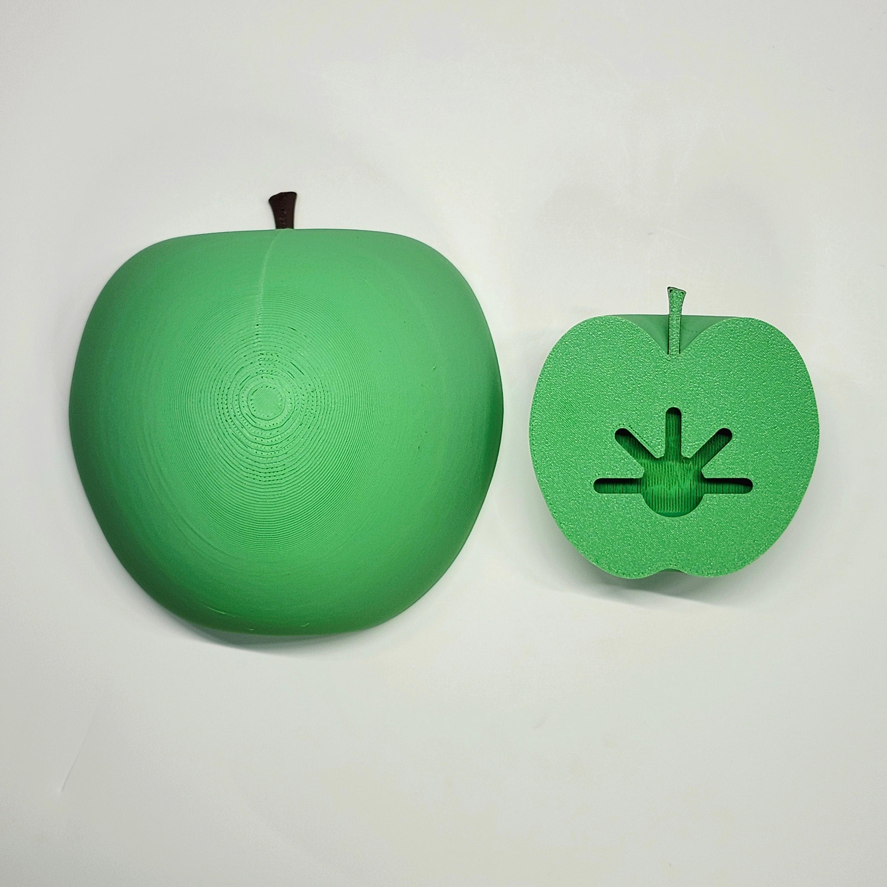 Jumbo Granny Smith Apple Decorative Pop-Out 3D Wall Art :: The 'Low-Hanging Fruit' Collection 3d model