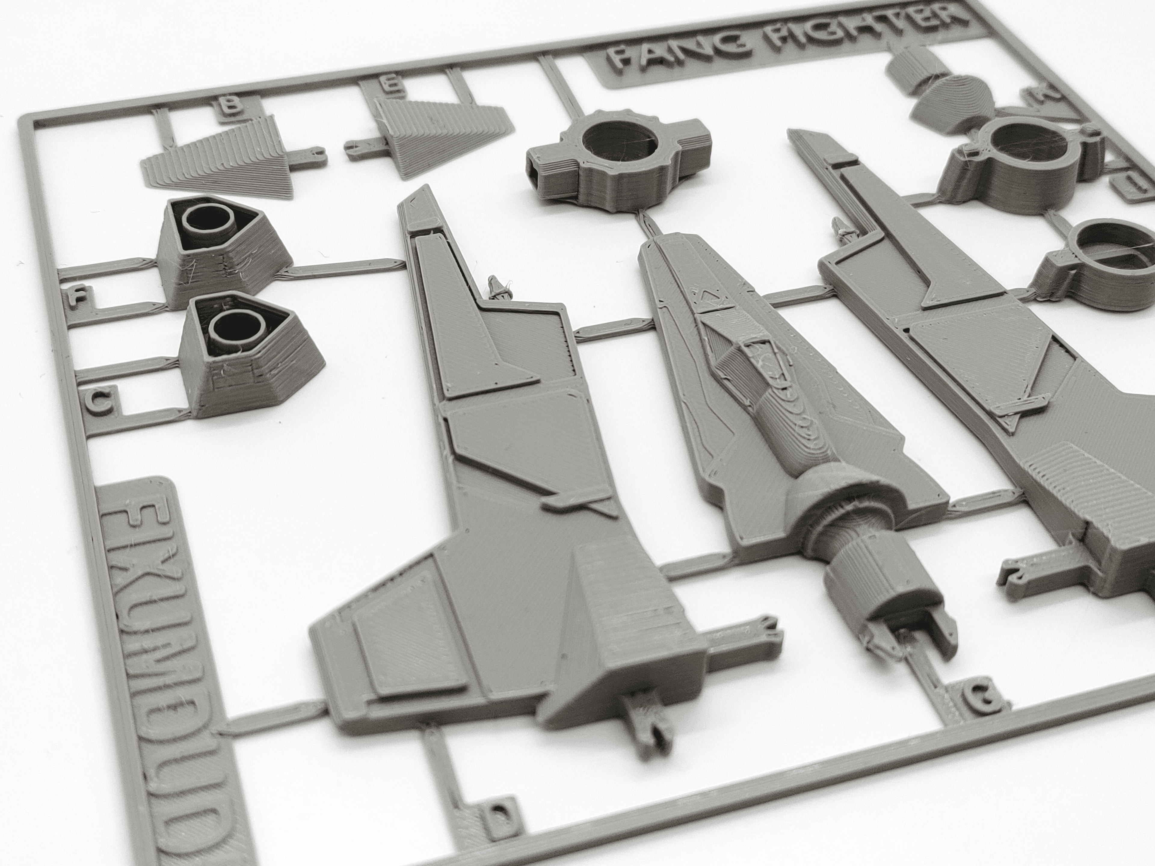 Star Wars Fang Fighter Kit Card 3d model