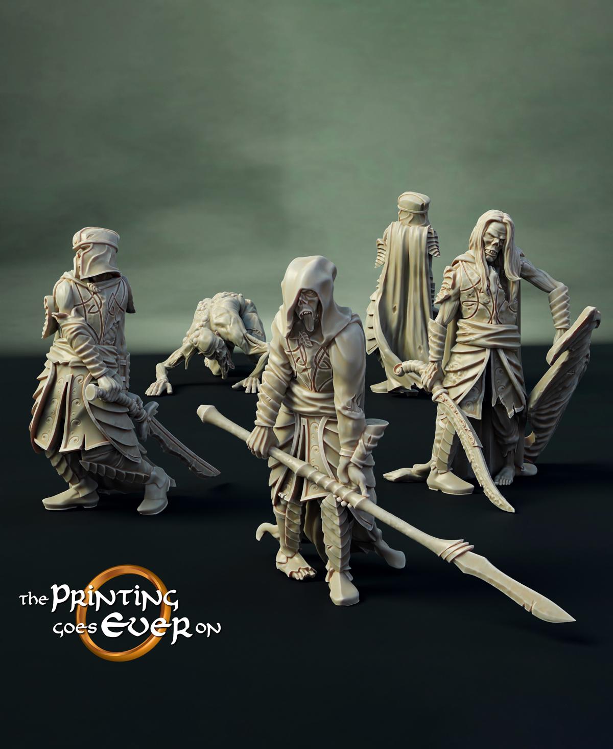 Elven Revenants Bundle 3d model