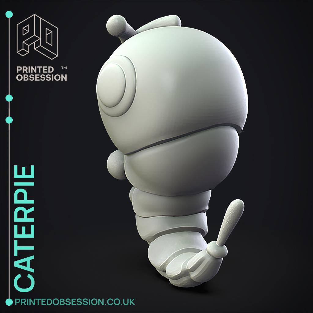 Caterpie - Pokemon - Fan Art 3d model