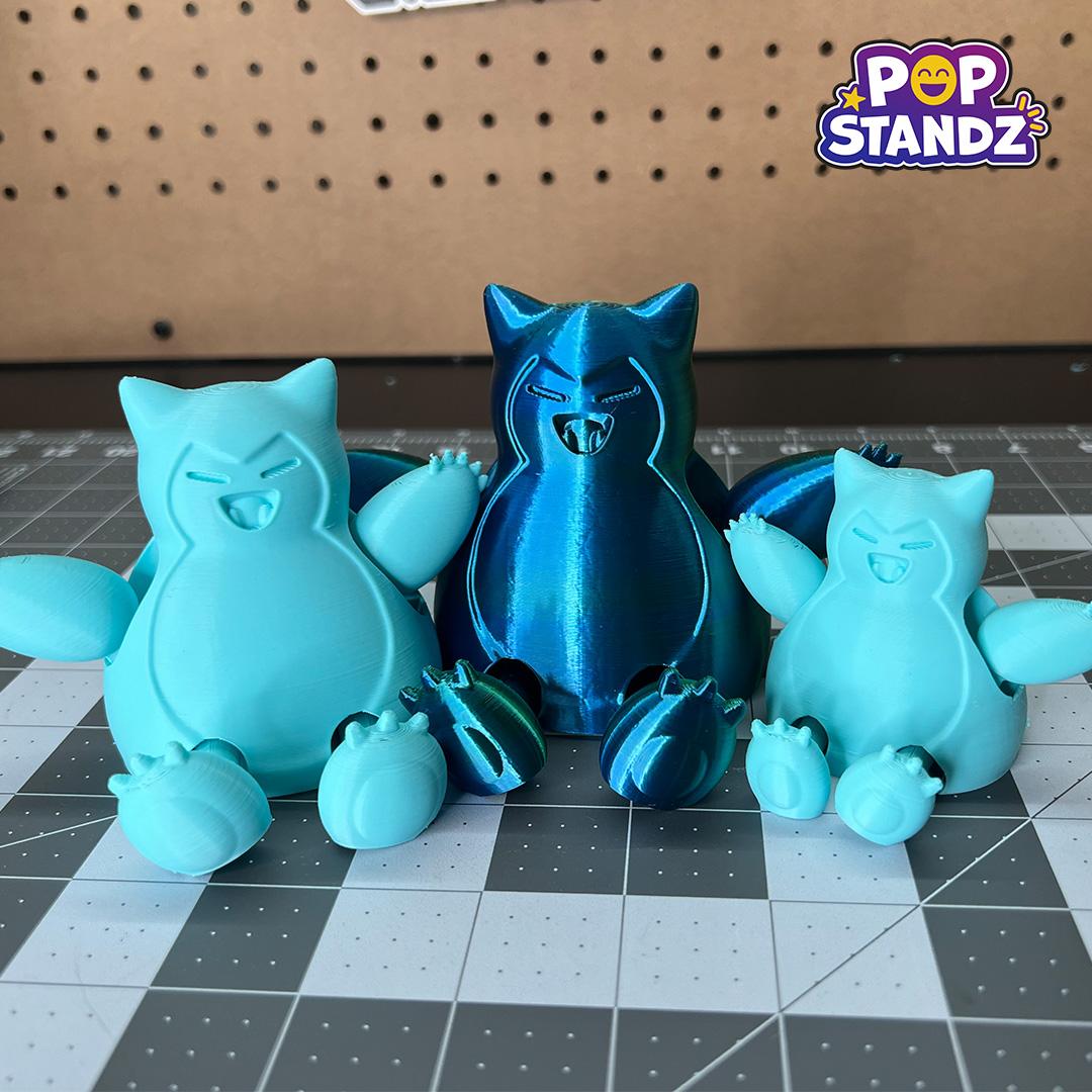 SNORLAX POPSTANDZ DEVICE HOLDER 3d model