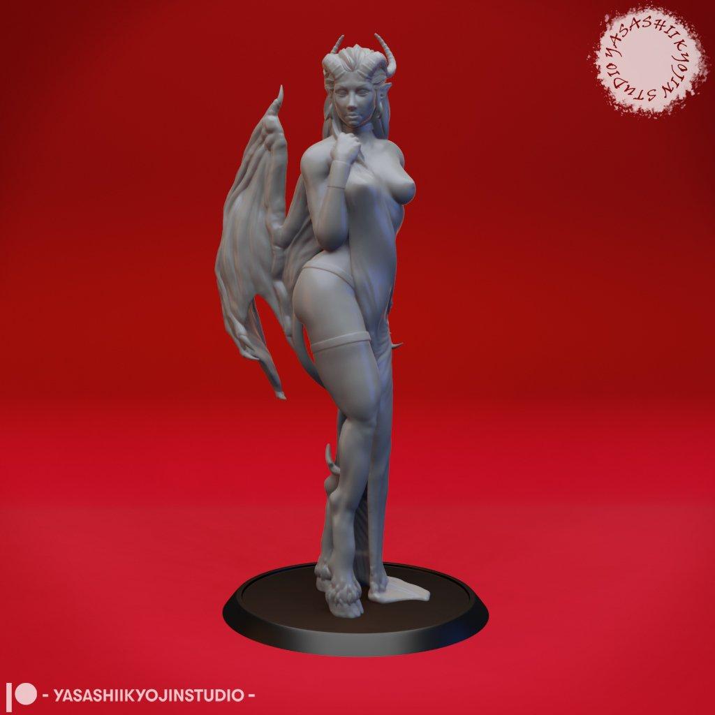 Succubus - Tabletop Miniature 3d model