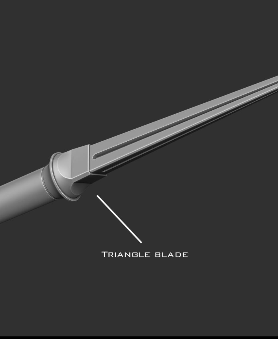 Supernatural 4 Blade set 3d model