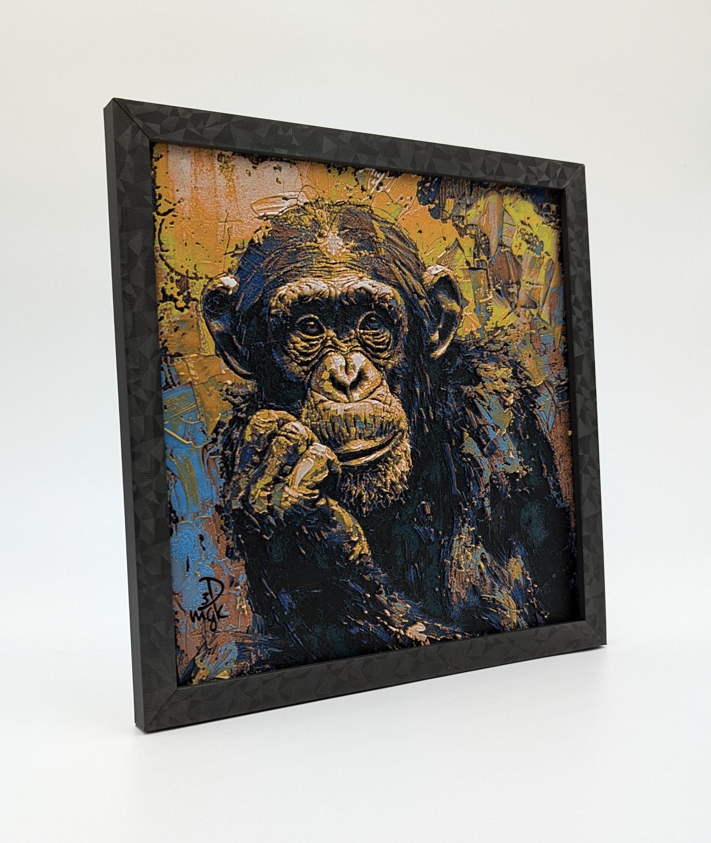 Chaucer the Chimp.stl 3d model