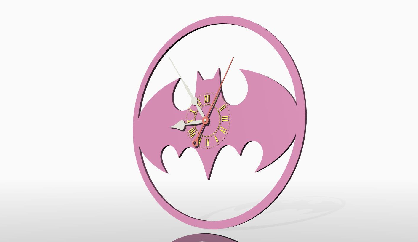 BatmanClock.stl 3d model