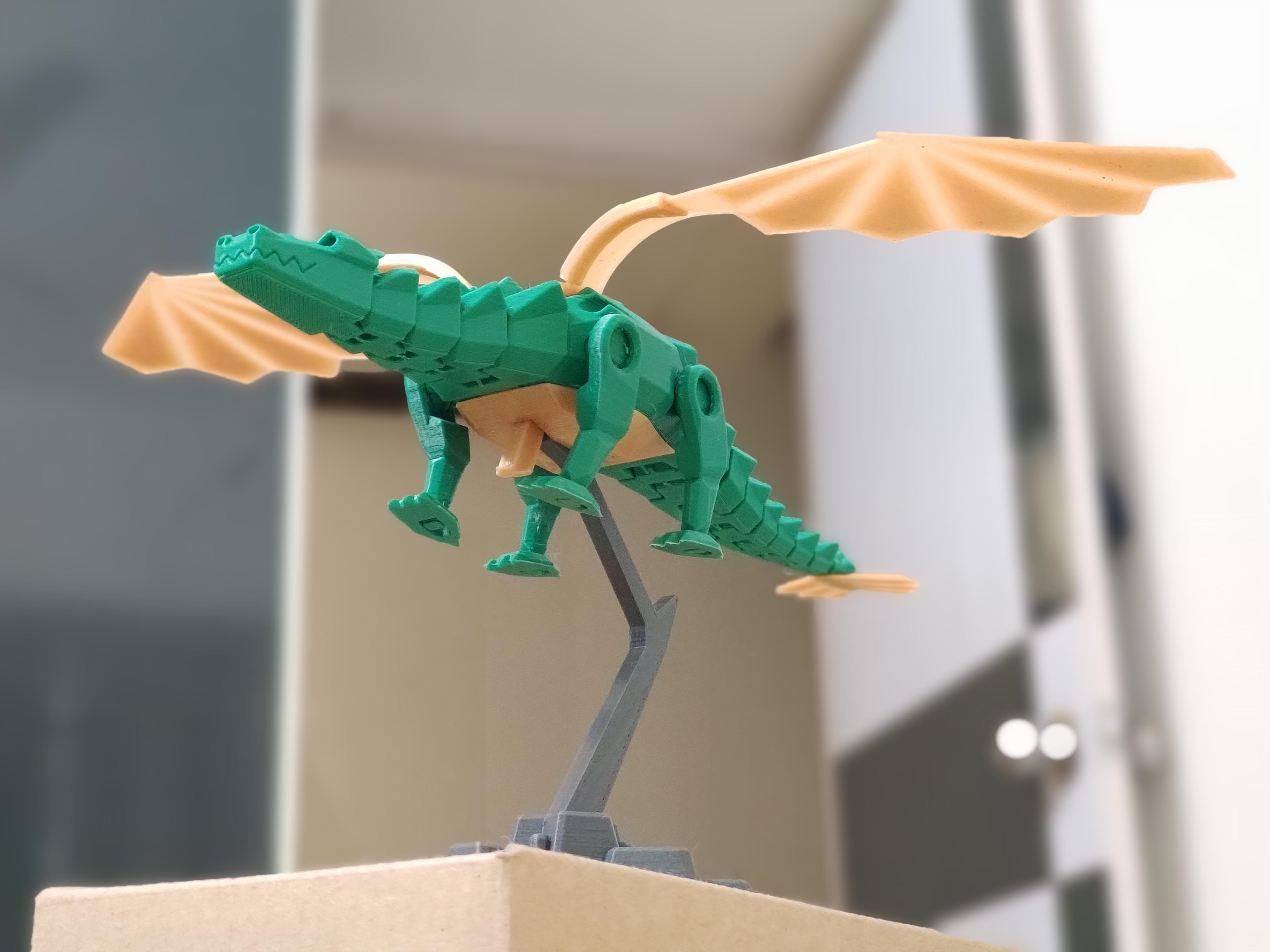 Articulated Dragon 3d model