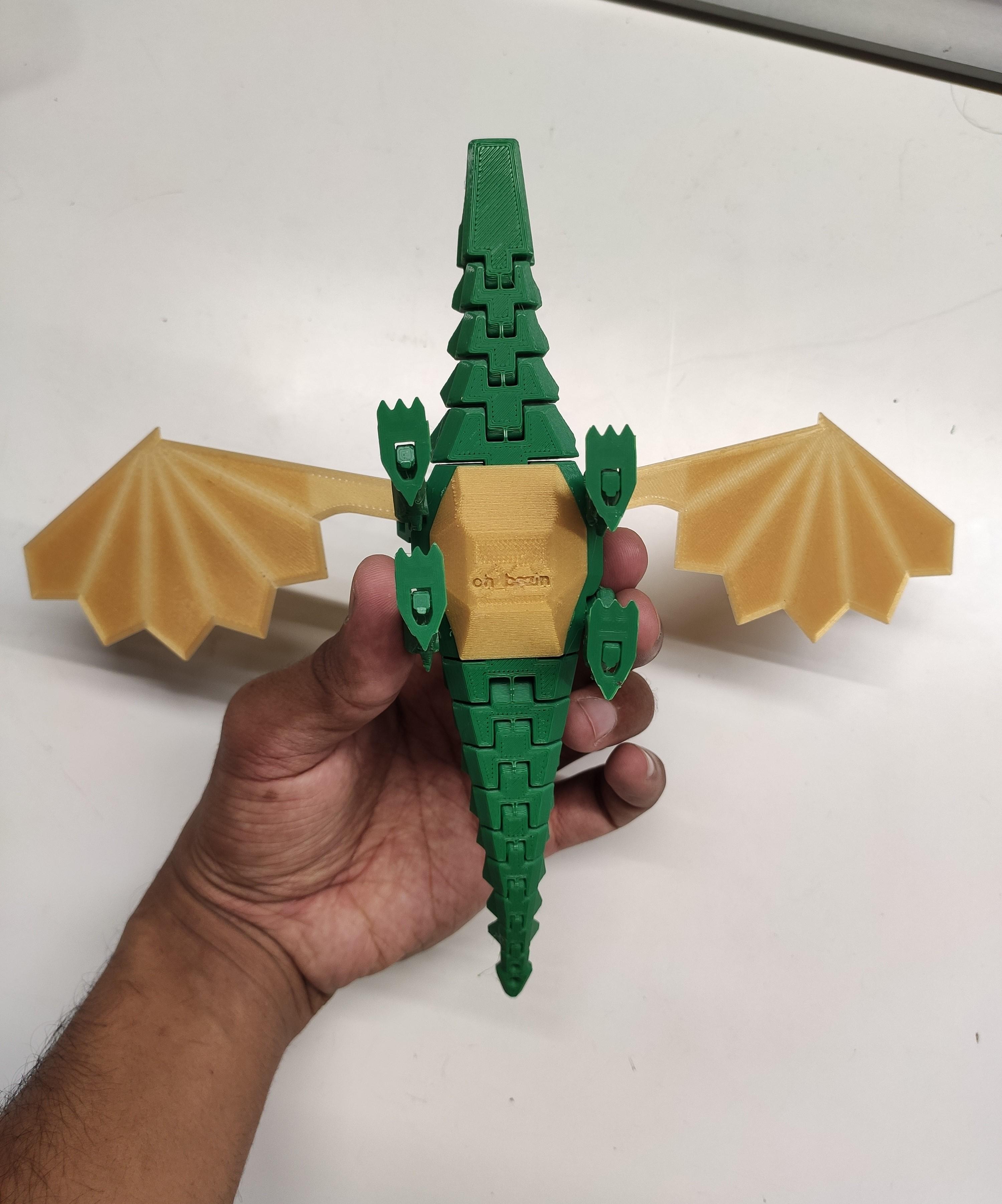 Articulated Dragon 3d model