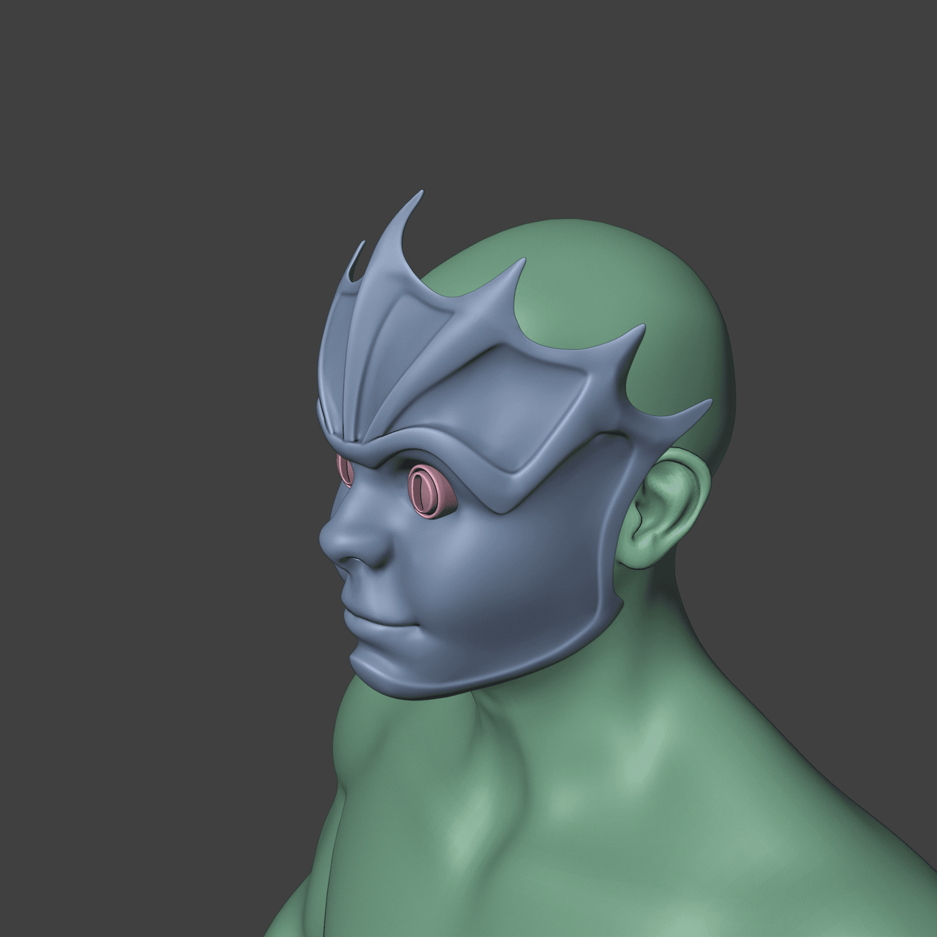 DEVILFOIL/MERREGON MASK BALDURS GATE 3 3d model