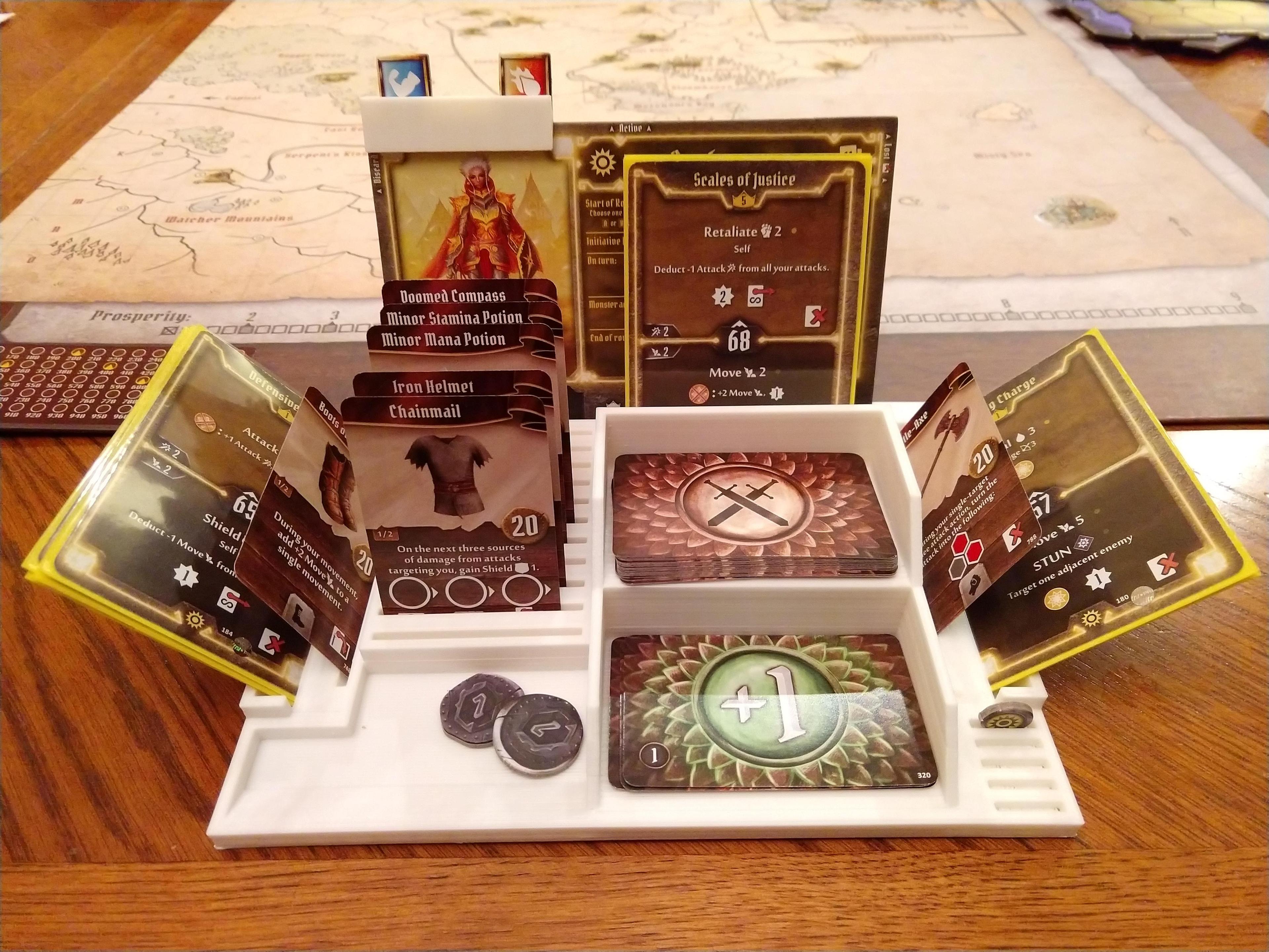 Gloomhaven Player Dashboard 3d model