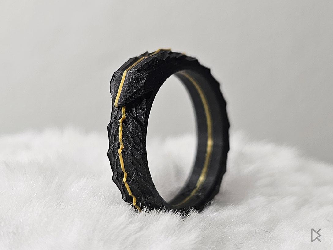 Ouroboros Ring 3d model