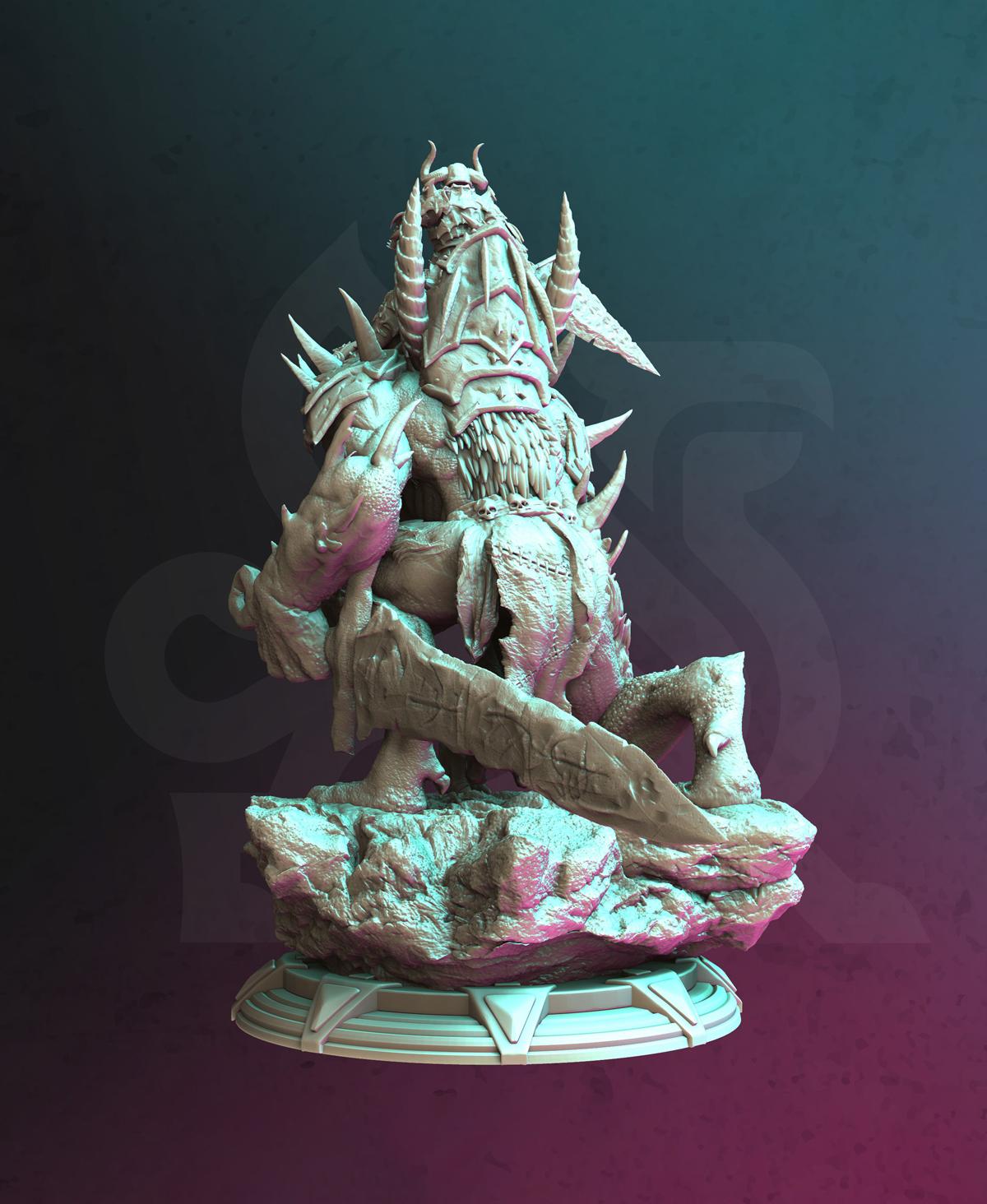 Werewolf Rider Morian 3d model