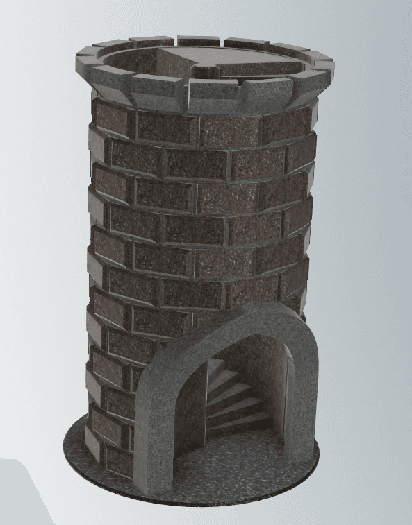 dicetowerroller.stl 3d model