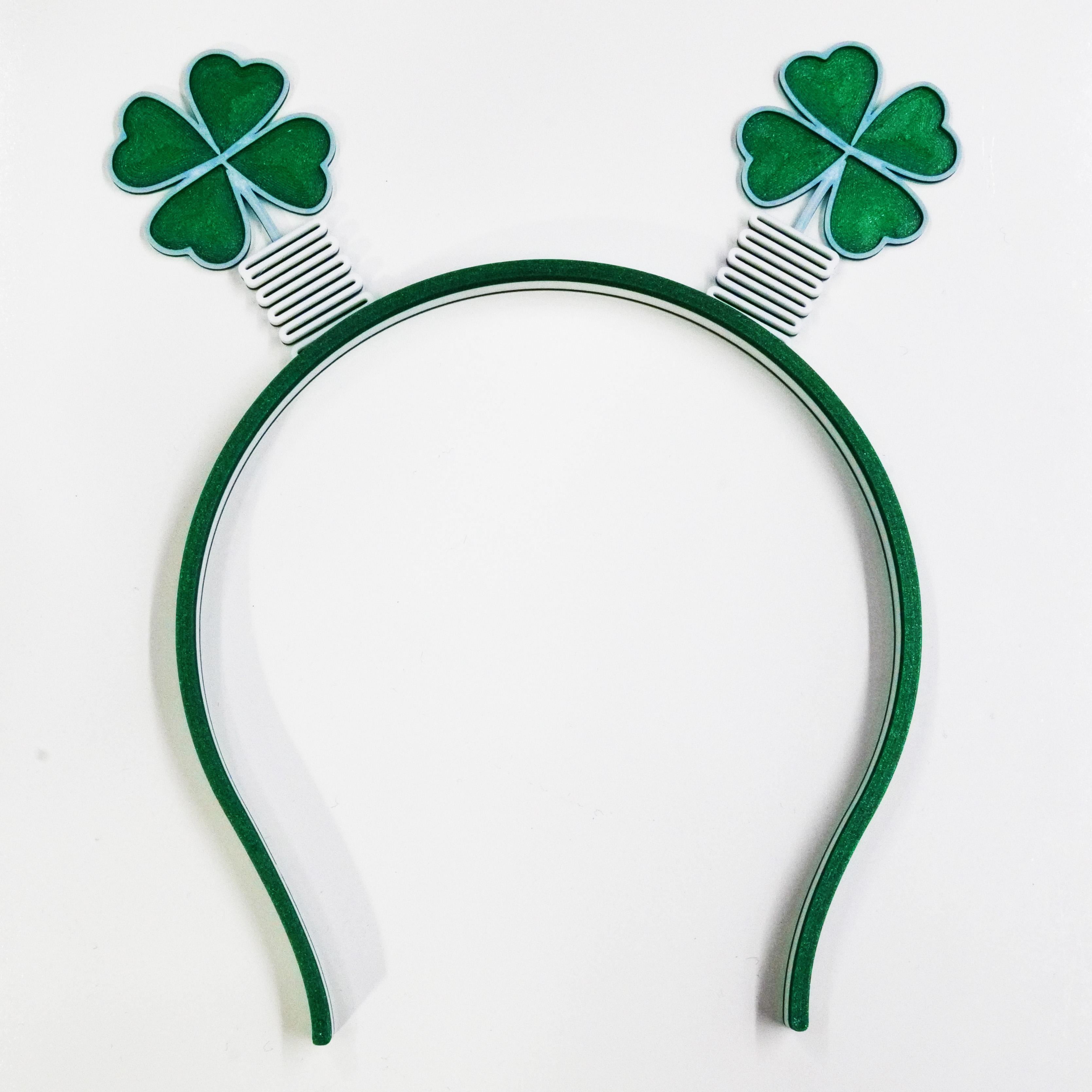 Shamrock Headband Boppers 3d model