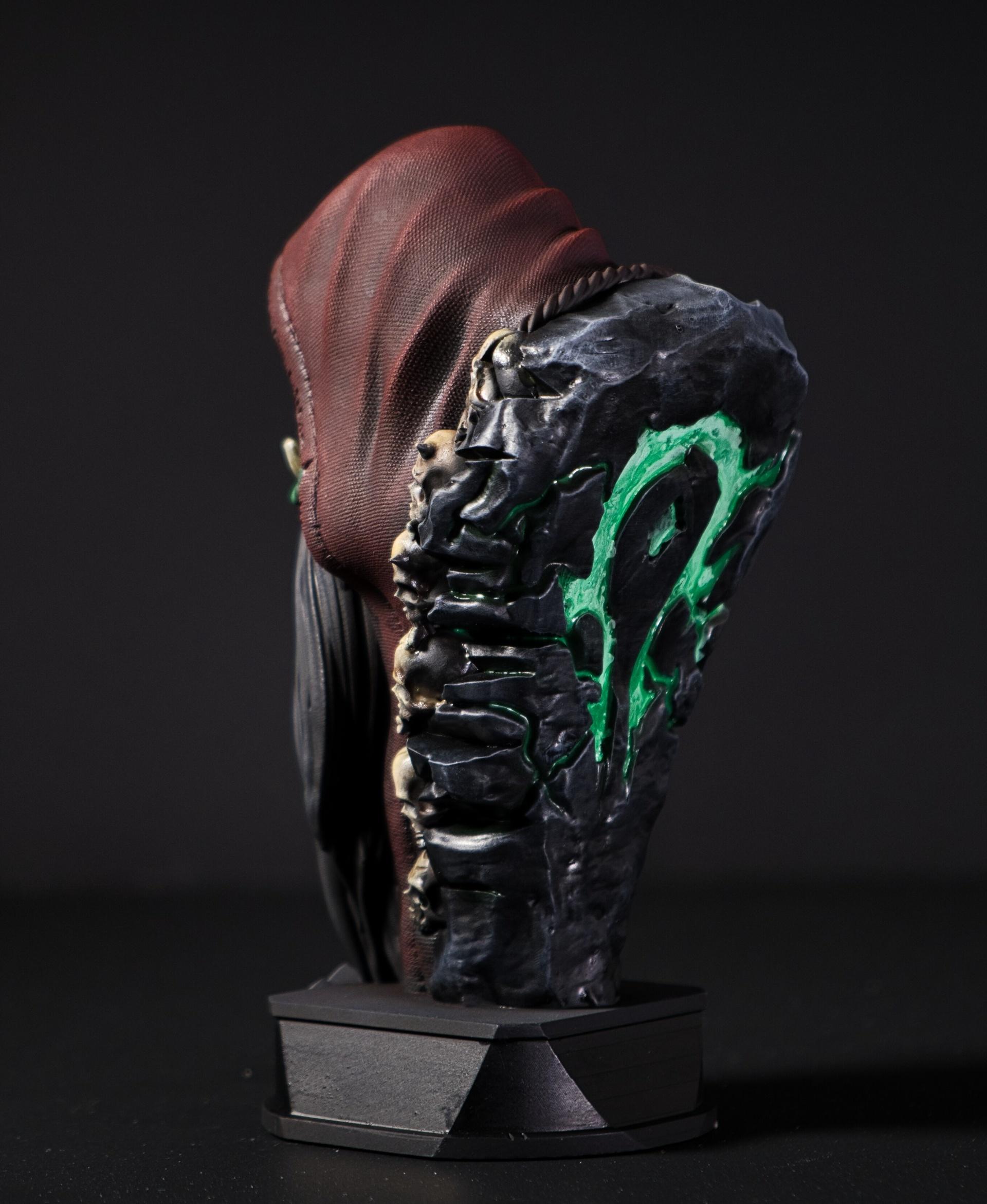 Gul'dan Bust (Pre-Supported) 3d model