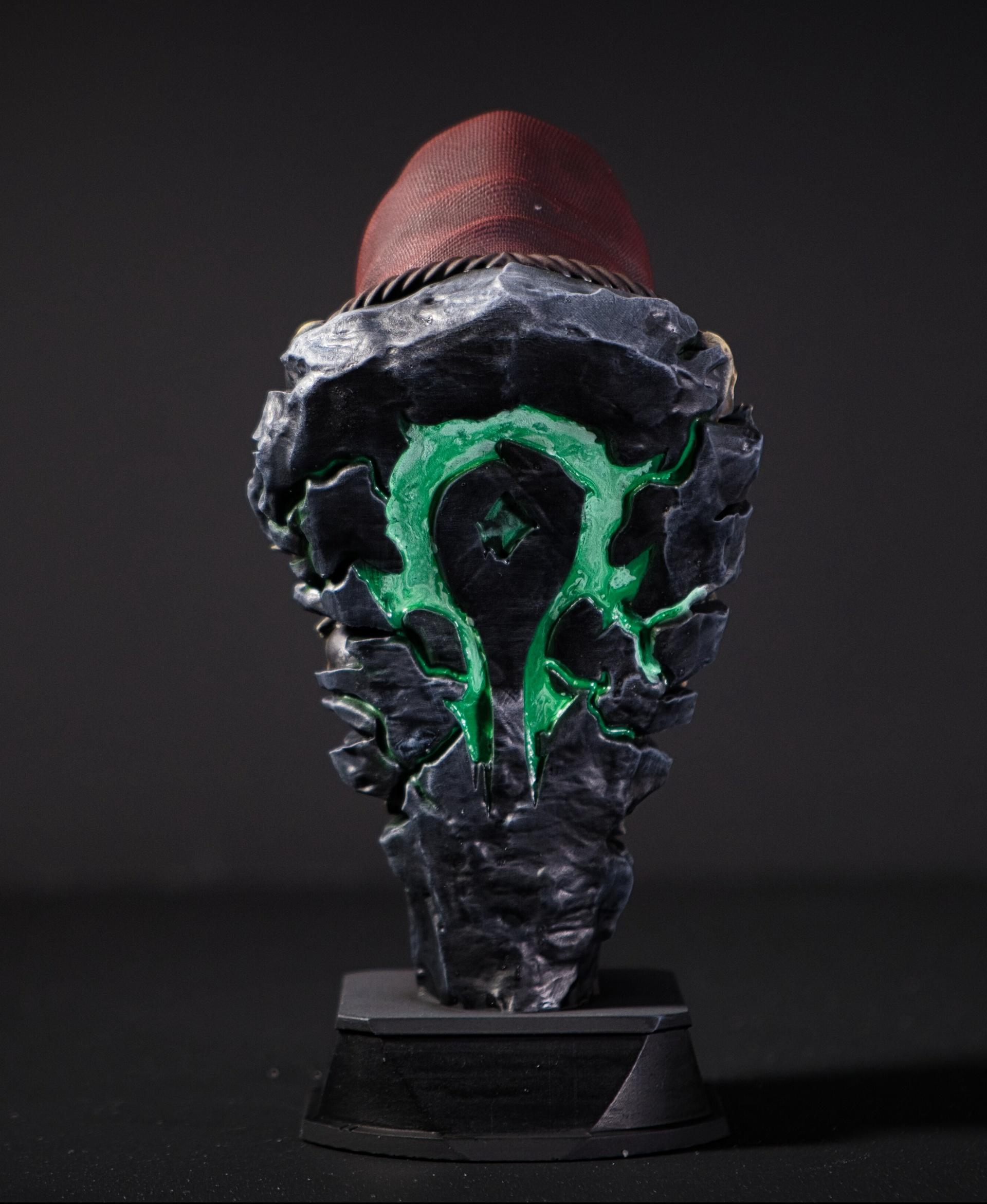 Gul'dan Bust (Pre-Supported) 3d model