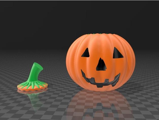 pumkin halloween deko 3d model