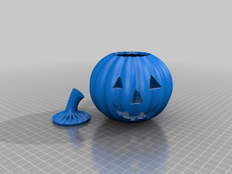 pumkin halloween deko 3d model