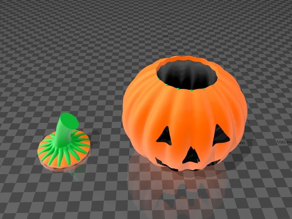 pumkin halloween deko 3d model