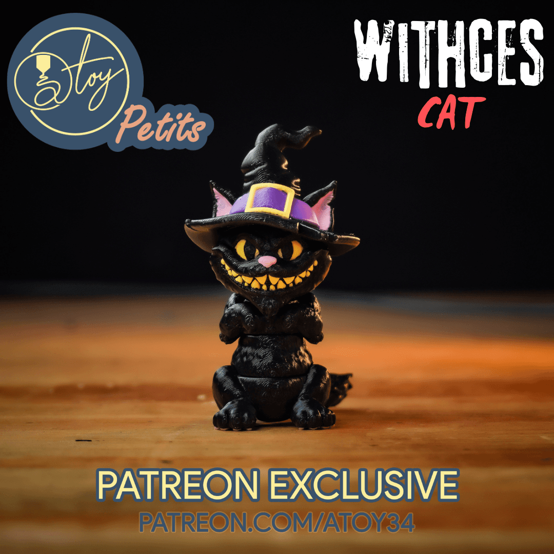 Witches Cat.3mf 3d model