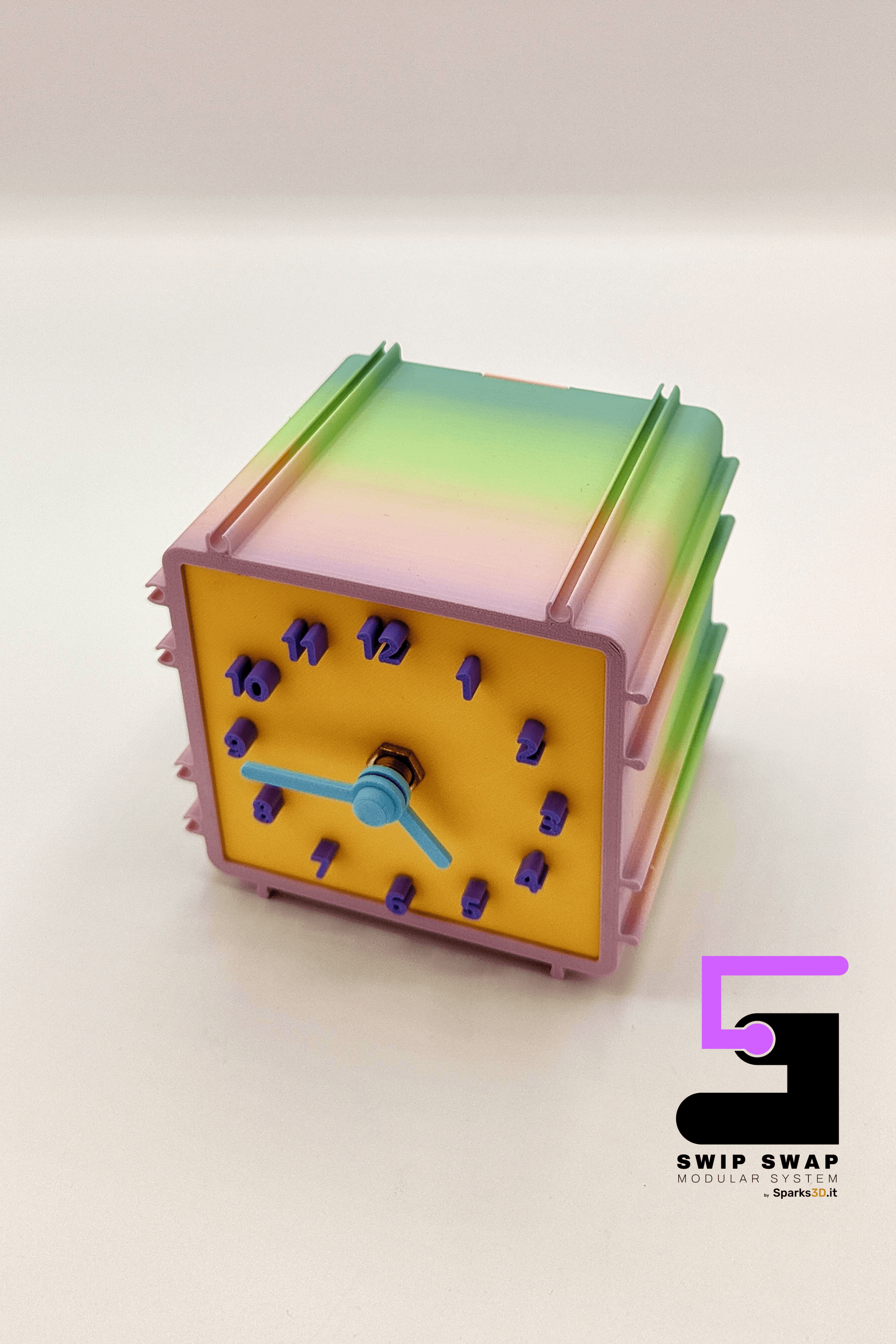 Swip Swap Clock 3d model