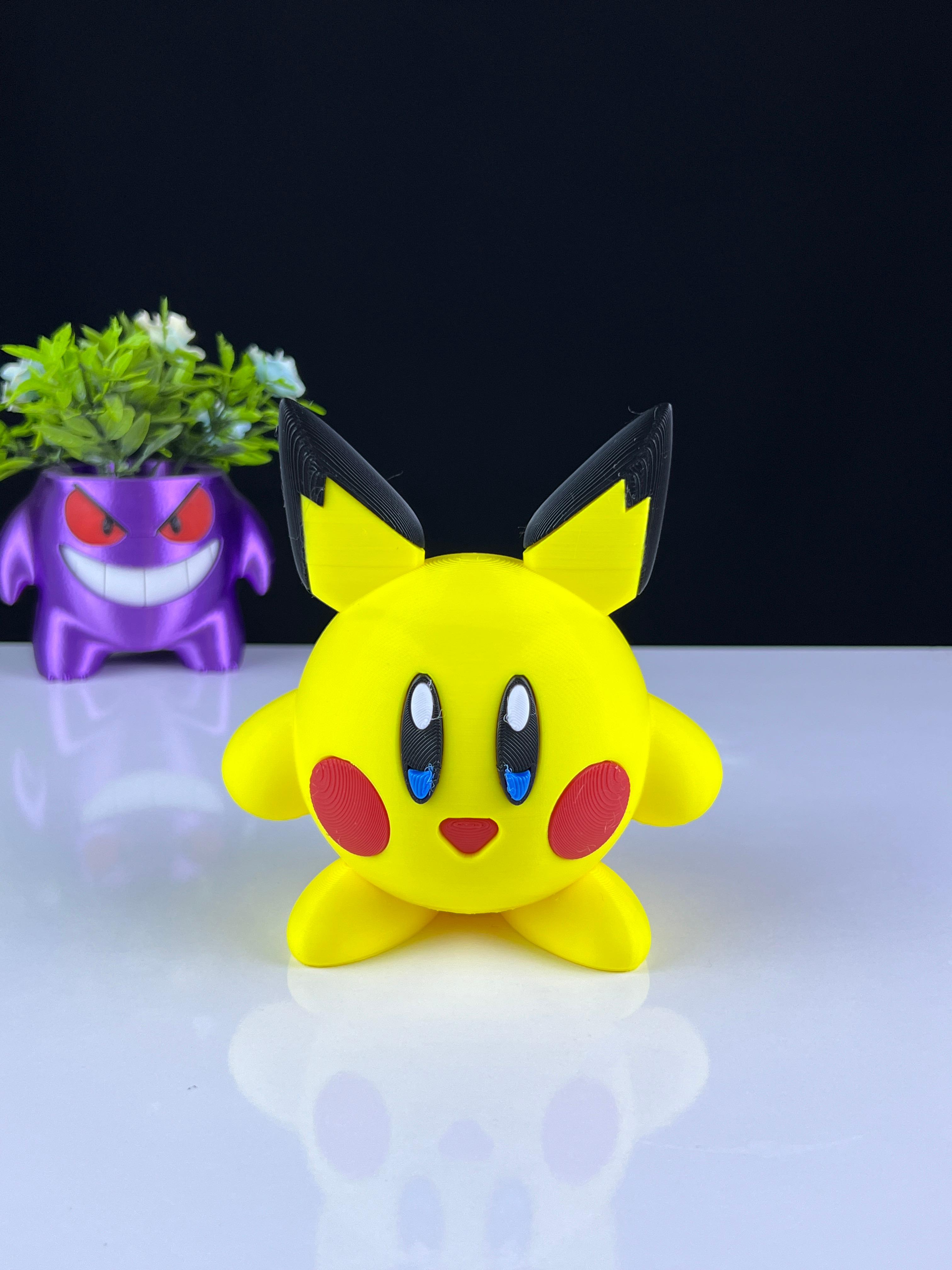 Kirby Pichu - Multipart 3d model