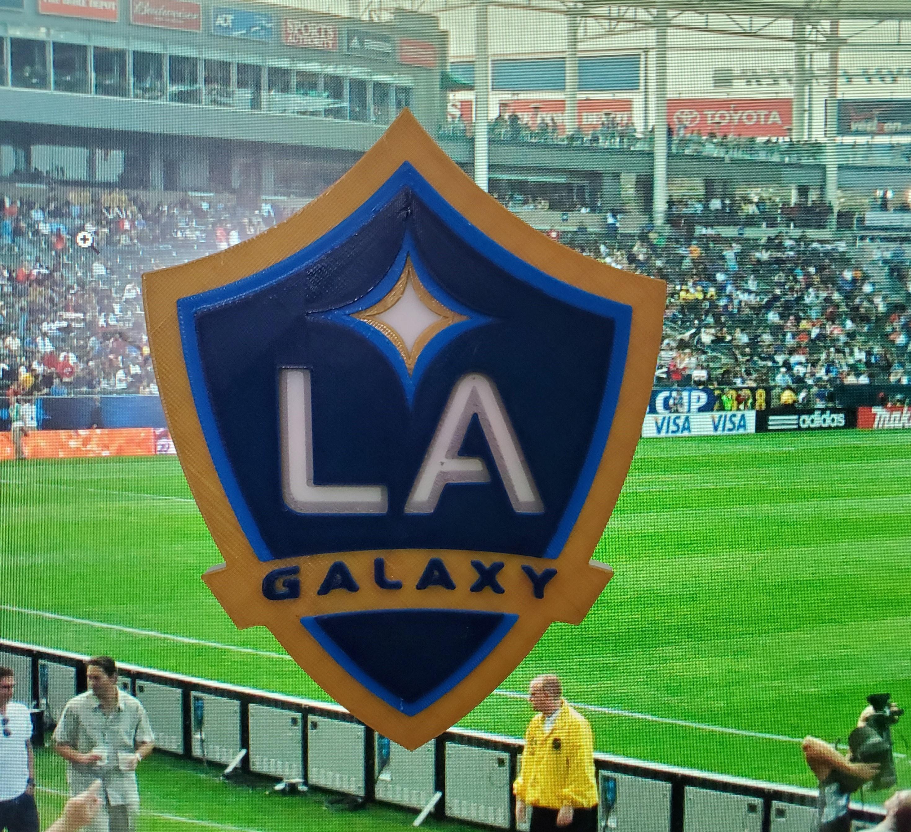 CS LA Galaxy coaster or plaque 3d model