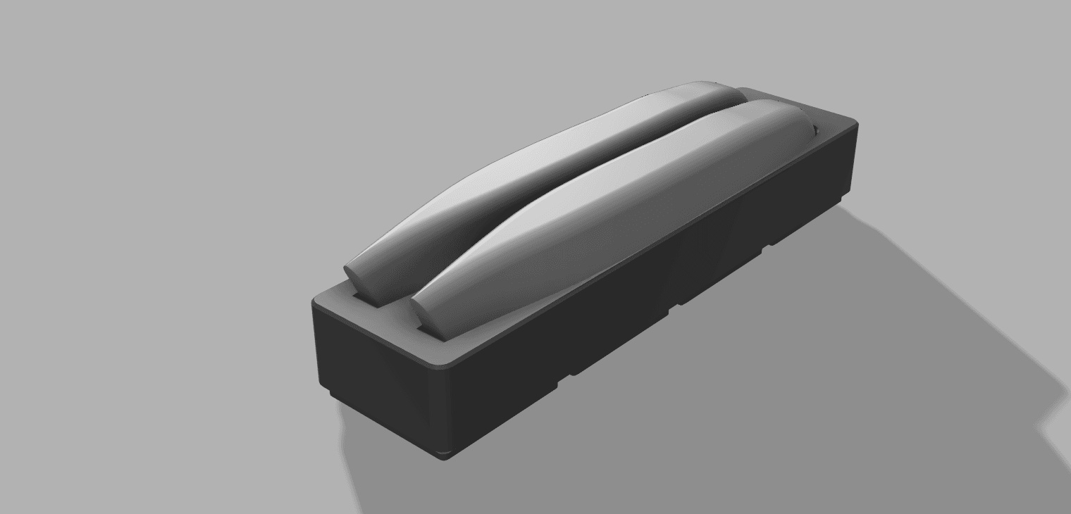 Gridfinity Holder - Stanley 99E Knives.stl 3d model