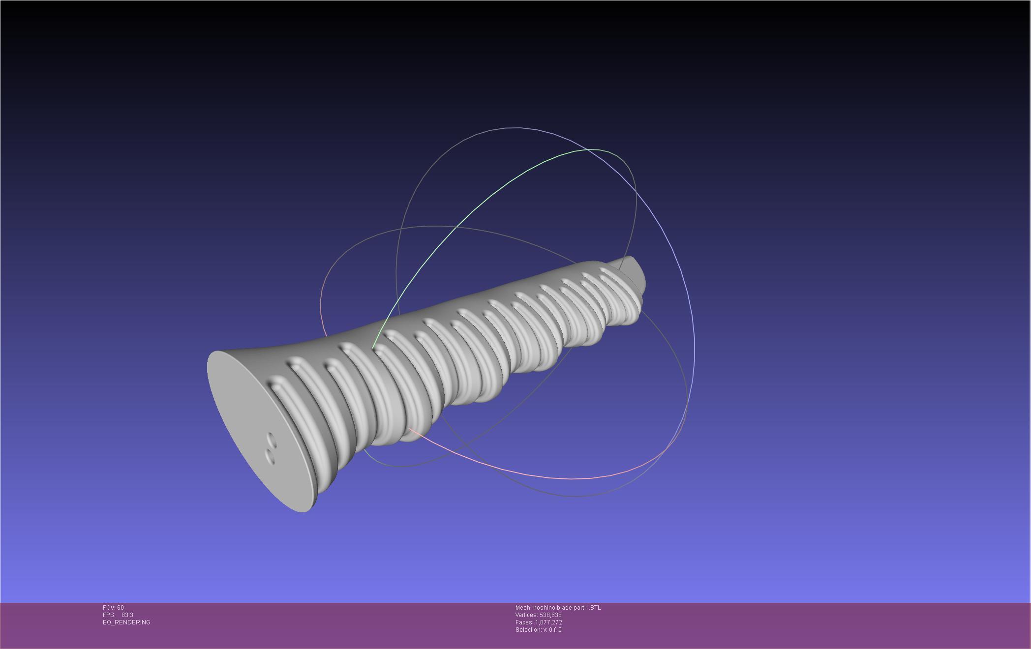 Kaiju No 8 Soshiro Hoshina Blade 3d model