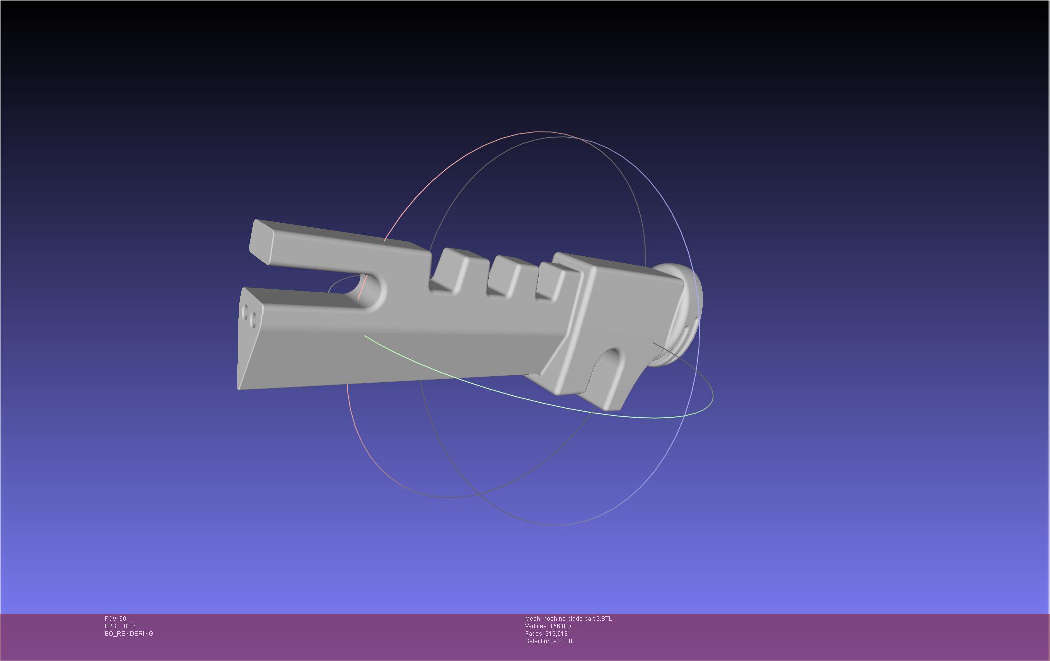 Kaiju No 8 Soshiro Hoshina Blade 3d model