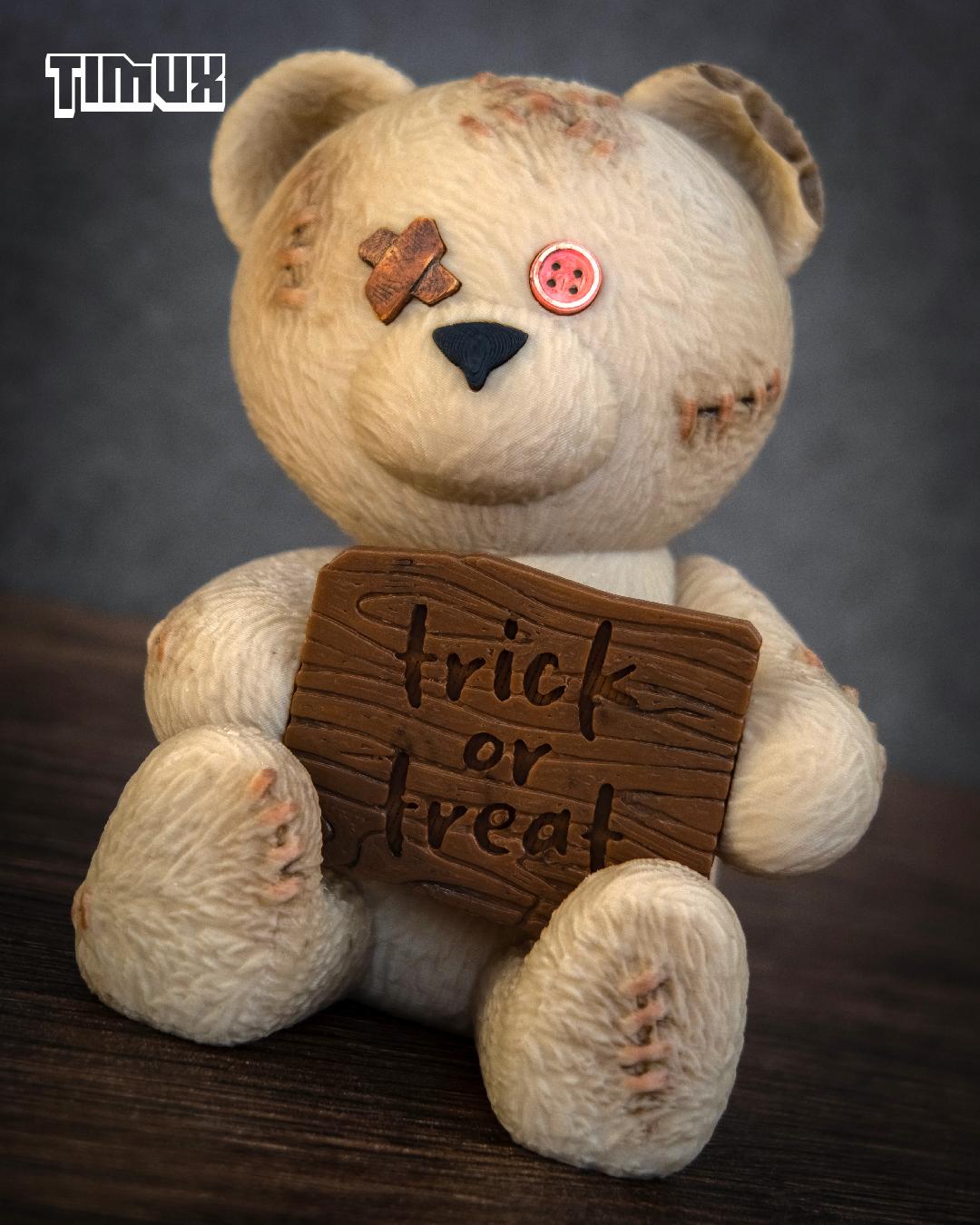 TEDDY BEAR ZOMBIE 3d model