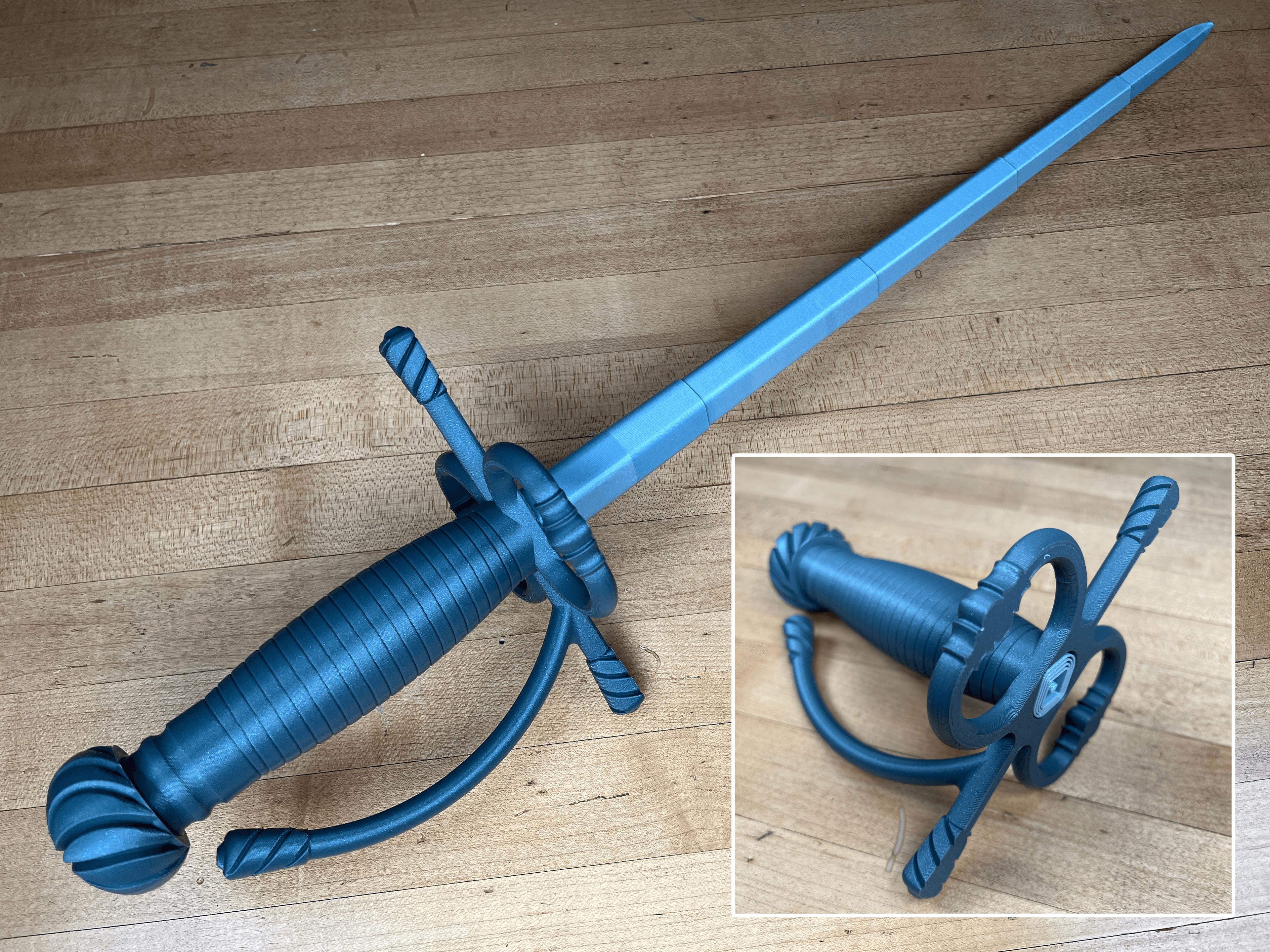 Dread Pirate Roberts Collapsing Sword 3d model