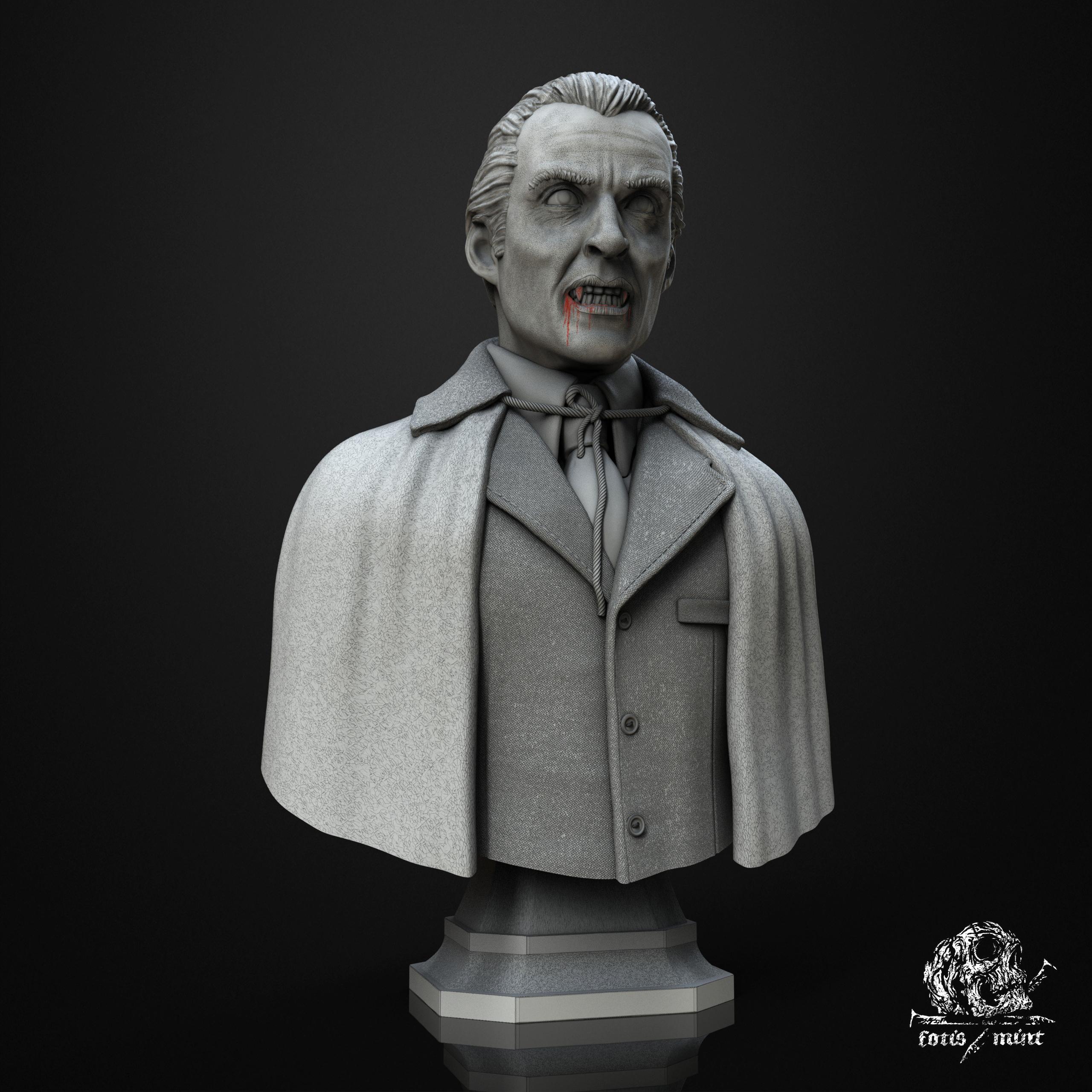 Count Dracula (Pre-Supported) 3d model