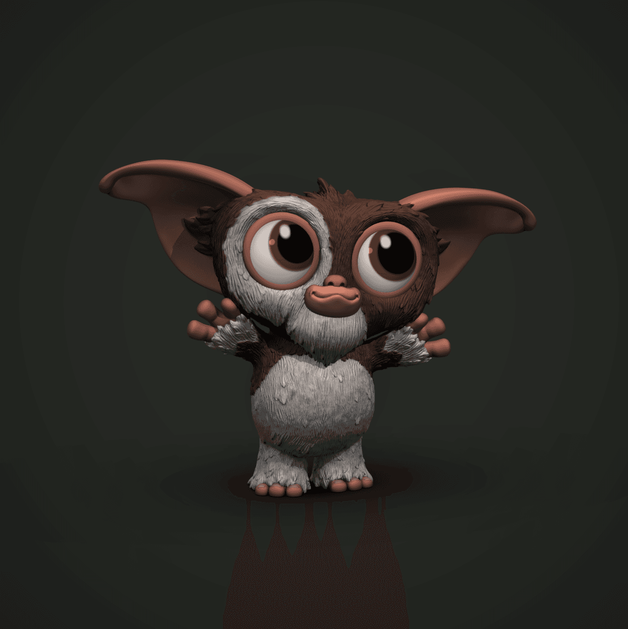 Gizmo_Reaching -Secrets of the Mogwai 3d model