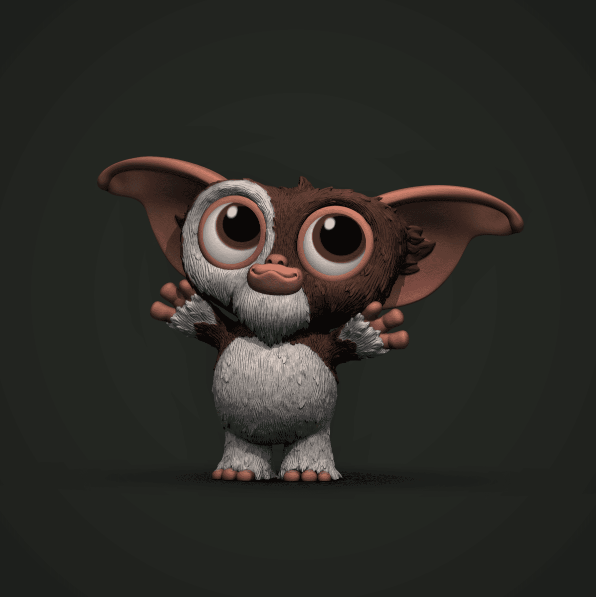 Gizmo_Reaching -Secrets of the Mogwai 3d model