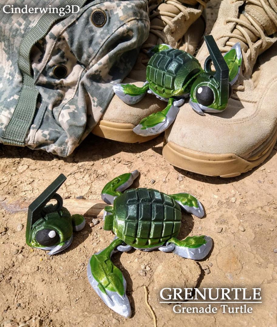 Grenurtle 3d model