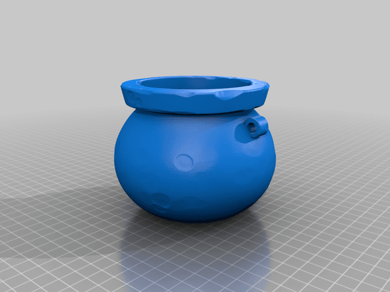 Cauldron Dice Cup 3d model