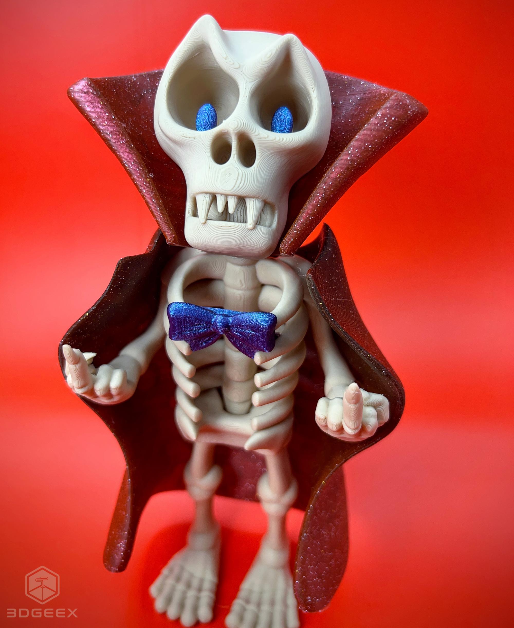 Vampire Skeleton 3d model