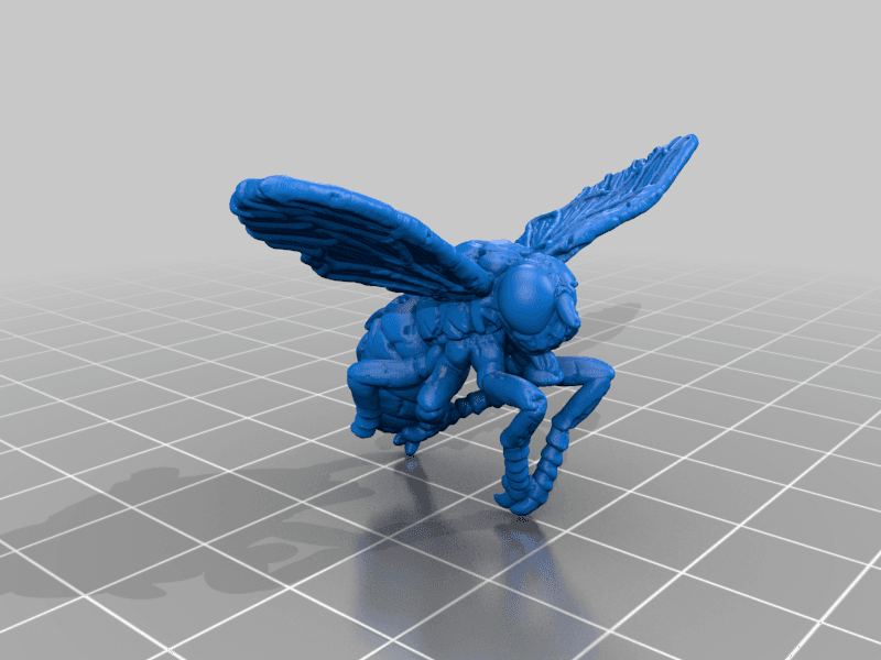 Zombie Fly 3d model